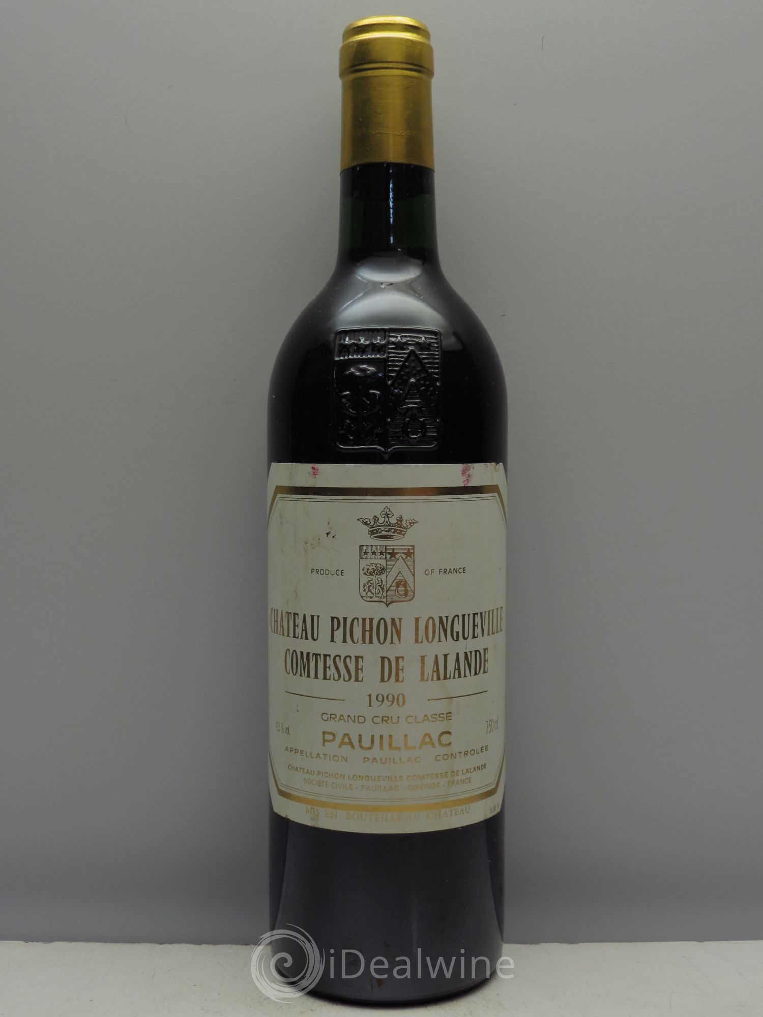 Château Pichon Longueville Comtesse de Lalande 2ème Grand Cru Classé 1990 - Lot de 1 bouteille - 0