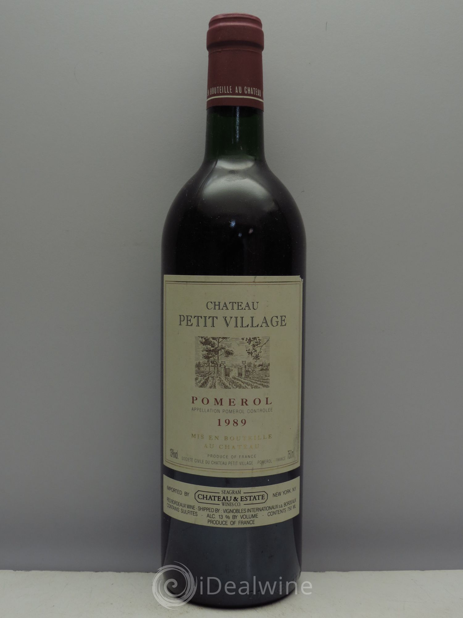 Château Petit Village 1989 - Lot de 1 bouteille - 0