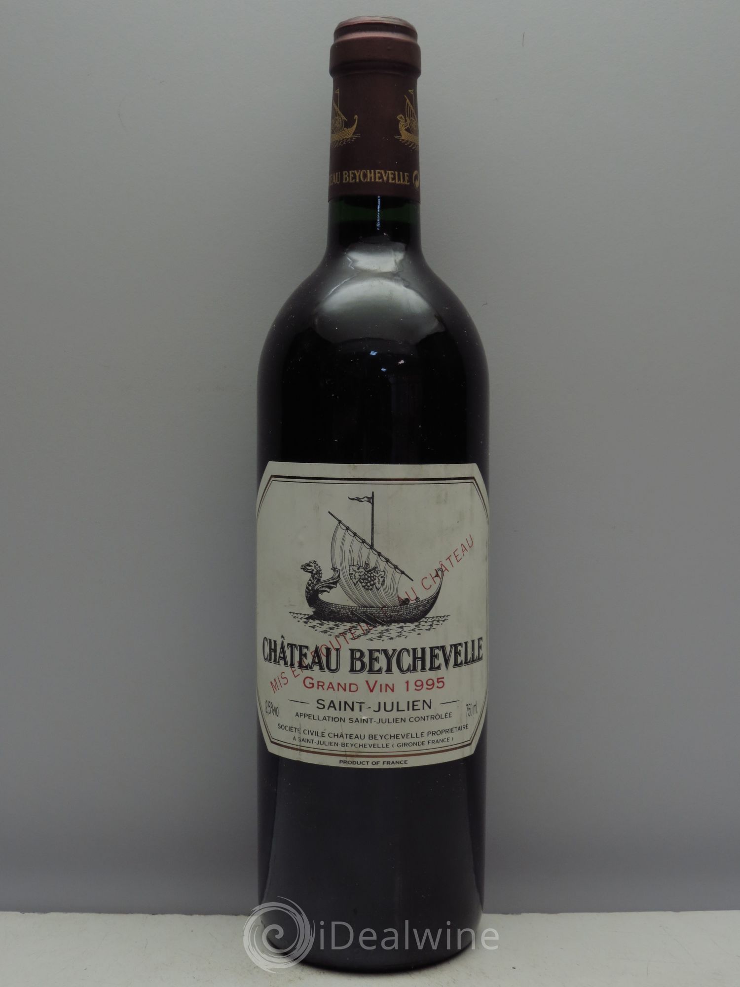 Château Beychevelle 4ème Grand Cru Classé 1995 - Lot de 1 bouteille - 0