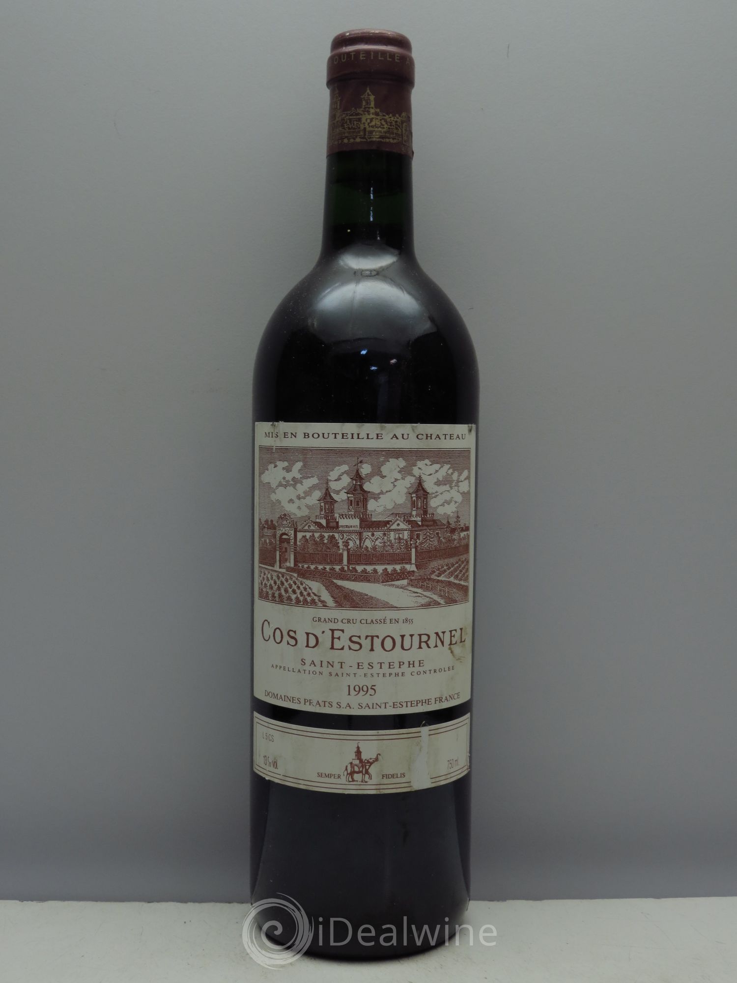 Cos d'Estournel 2ème Grand Cru Classé 1995 - Lot de 1 bouteille - 0