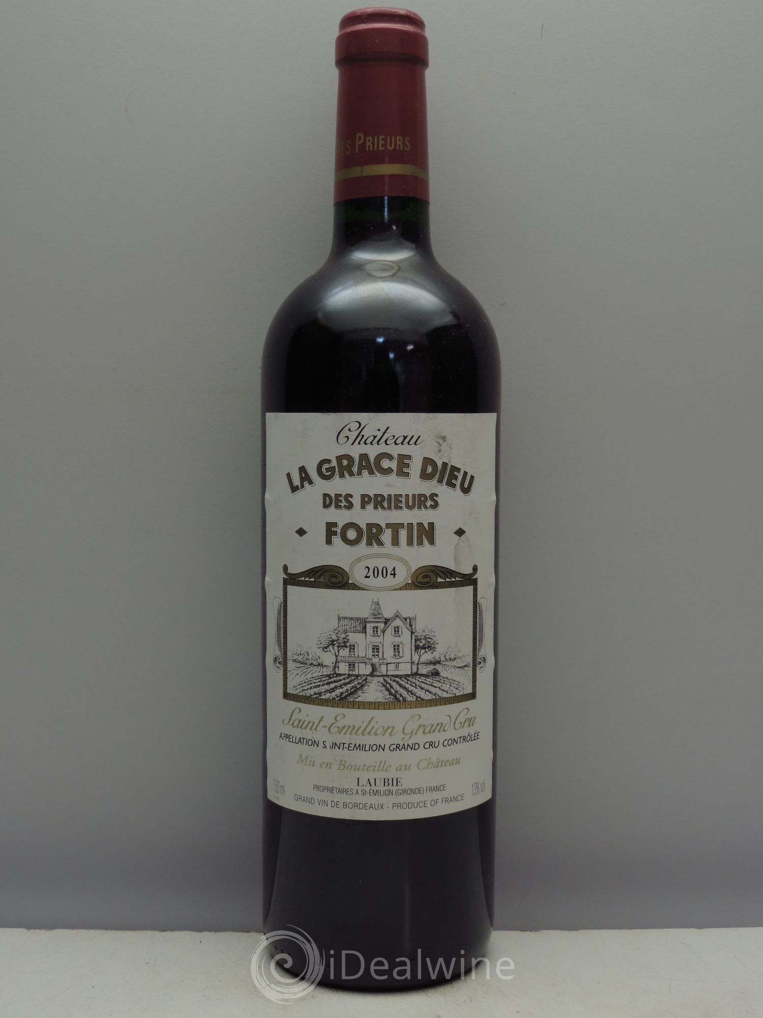 Château la Grâce Dieu des Prieurs 2004 - Lot de 1 bouteille - 0