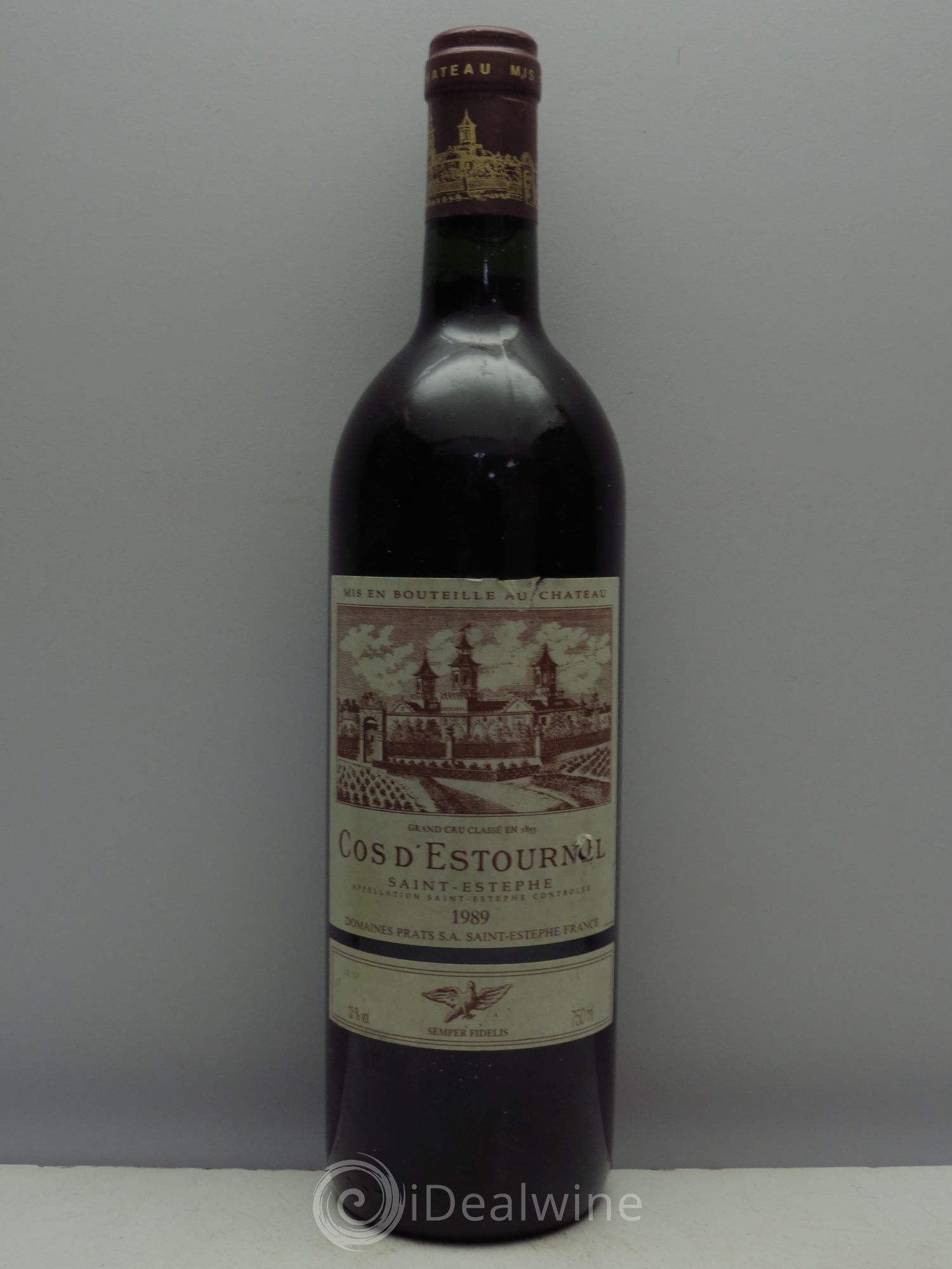 Cos d'Estournel 2ème Grand Cru Classé 1989 - Lot de 1 bouteille - 0
