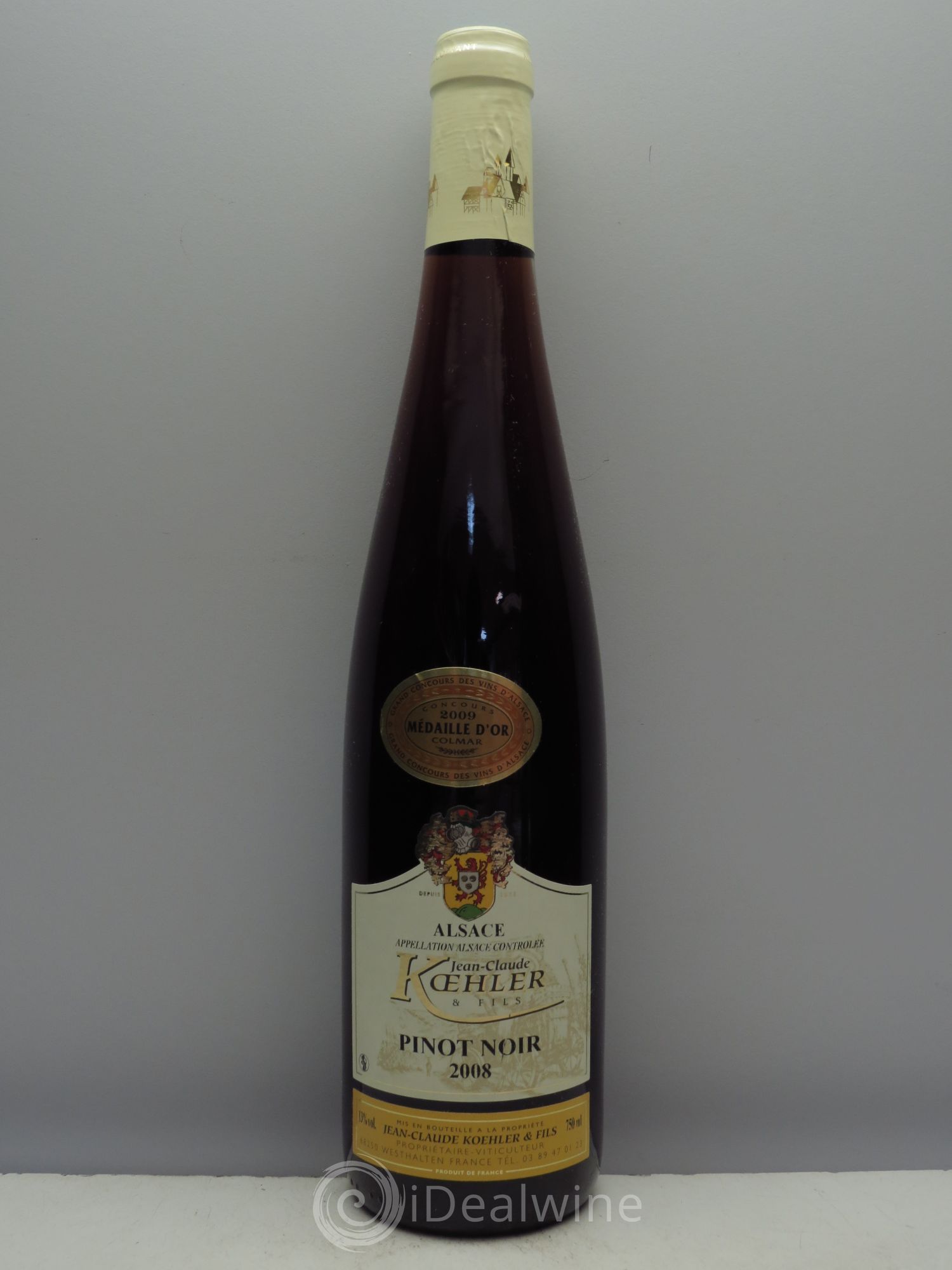 Pinot Noir Koehler 2008 - Lot de 1 bouteille - 0