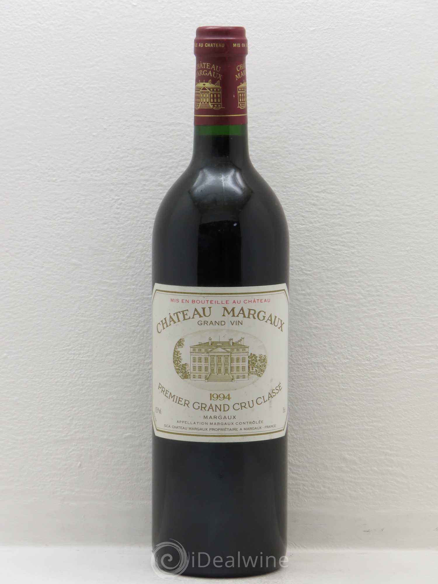 Château Margaux 1er Grand Cru Classé 1994 - Lot de 1 bouteille - 0