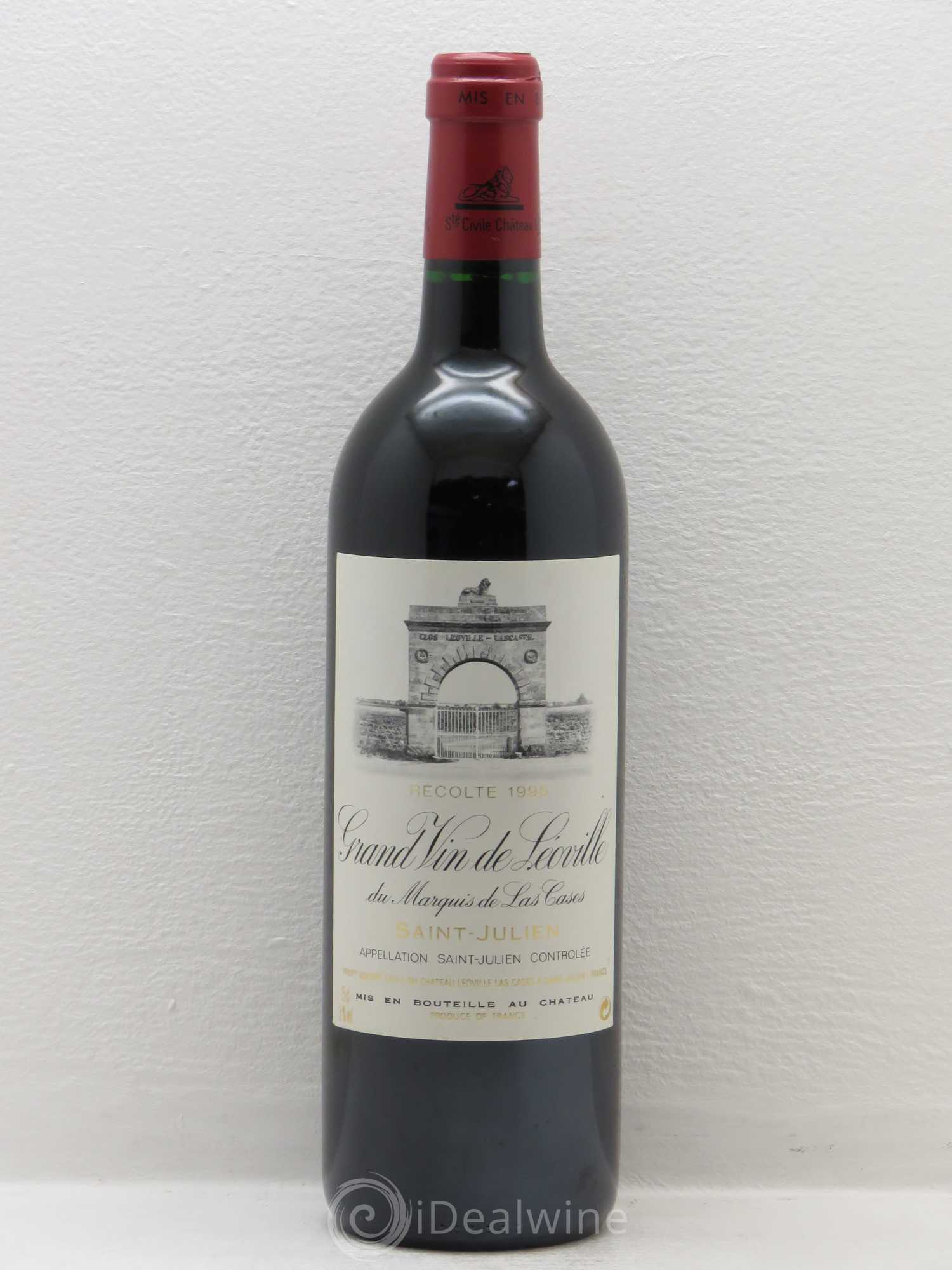 Château Léoville Las Cases 2ème Grand Cru Classé 1995 - Lot de 1 bouteille - 0