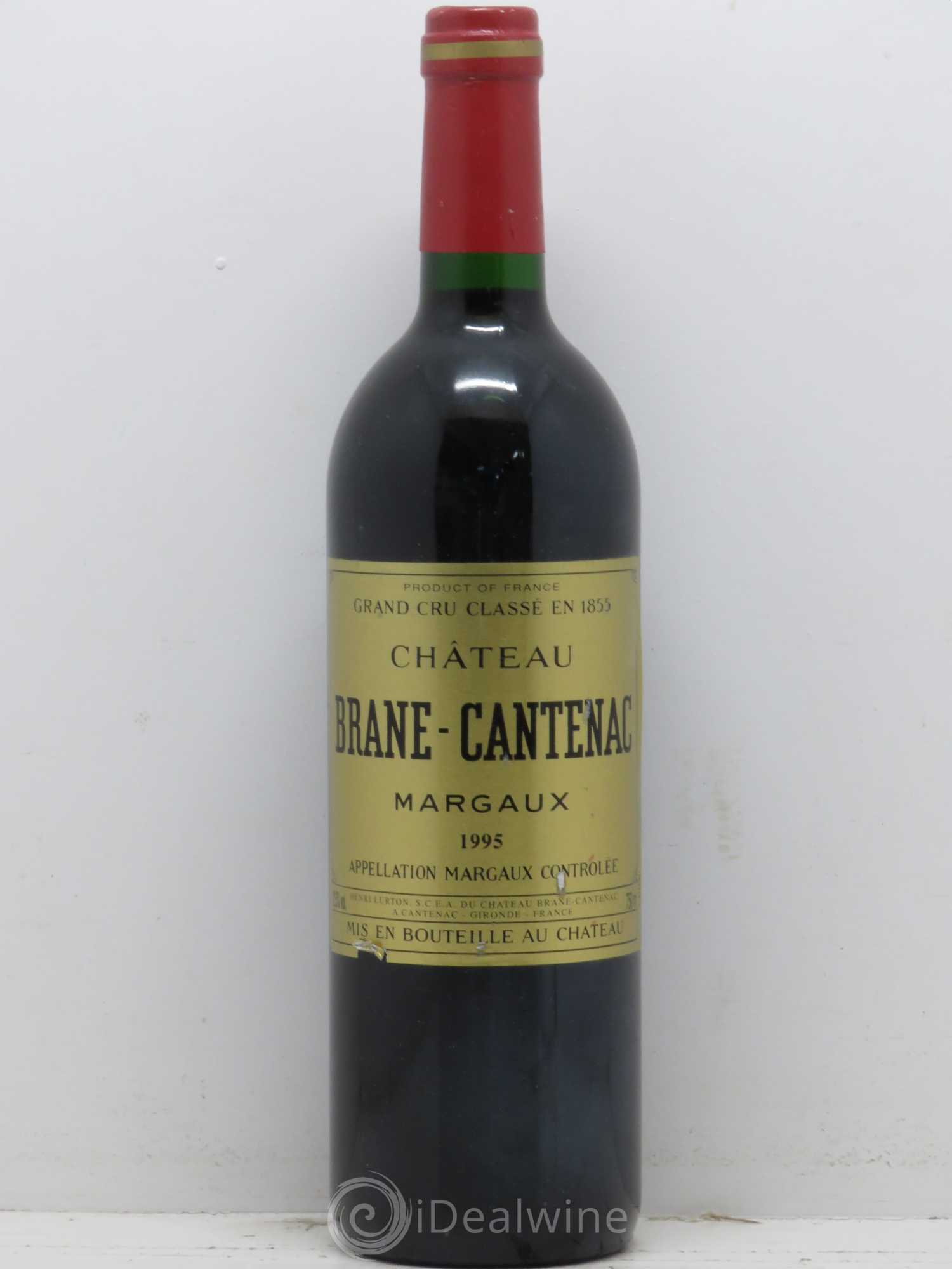 Château Brane Cantenac 2ème Grand Cru Classé 1995 - Lot de 1 bouteille - 0