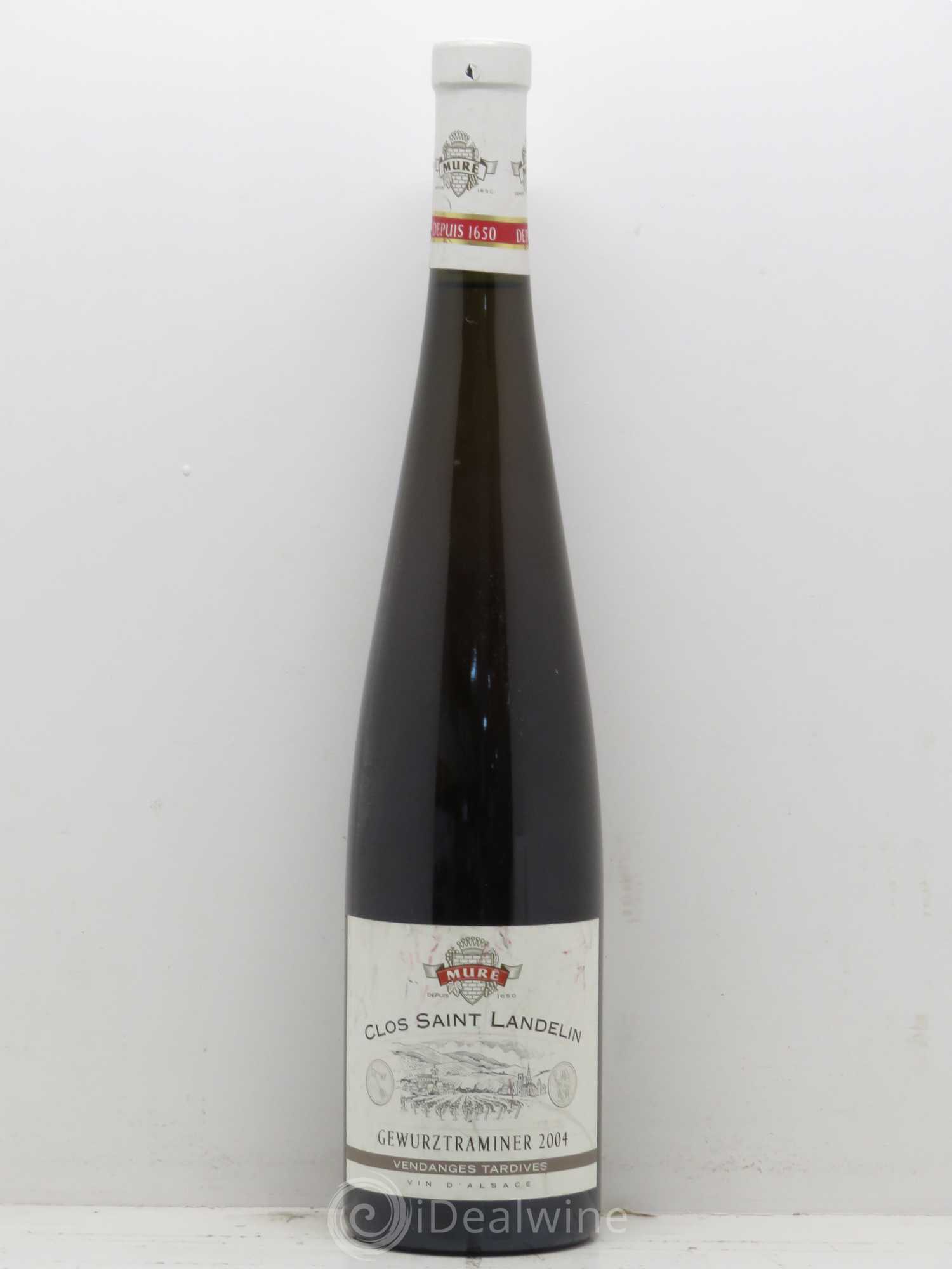 Gewurztraminer Vendanges Tardives Clos Saint Landelin Domaine René Muré 2004 - Lotto di 1 bottiglia - 0