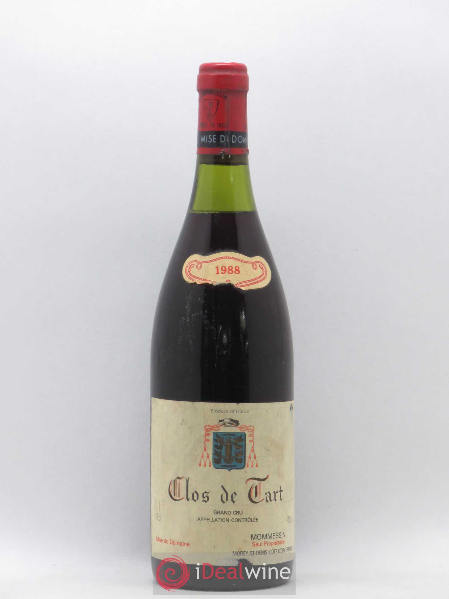 Clos de Tart Grand Cru Clos de Tart 1988 - Lot de 1 bouteille - 0