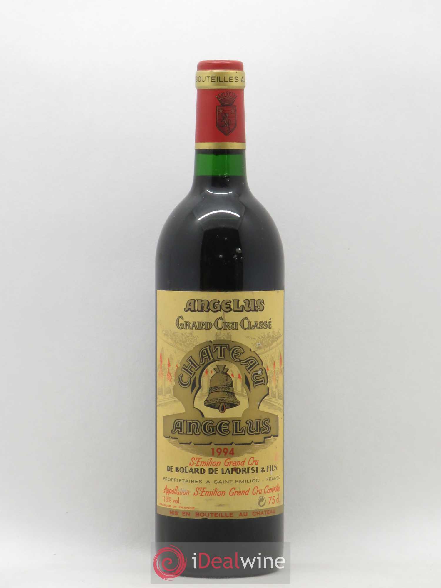 Château Angélus 1er Grand Cru Classé A 1994 - Lot de 1 bouteille - 0