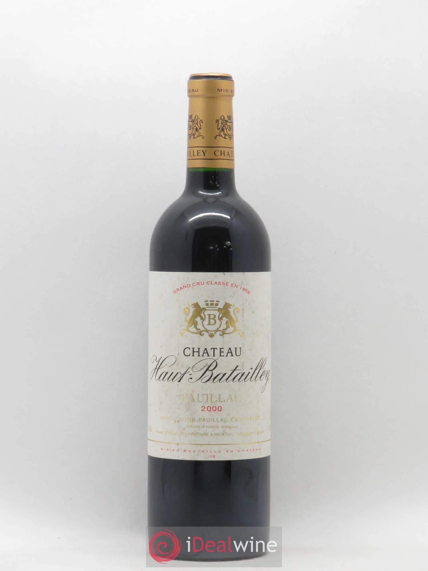 Château Haut Batailley 5ème Grand Cru Classé 2000 - Lot de 1 bouteille - 0