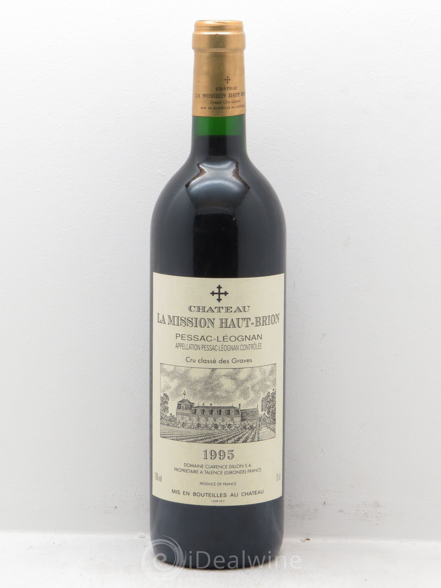 Château la Mission Haut-Brion Cru Classé de Graves 1995 - Lot de 1 bouteille - 0