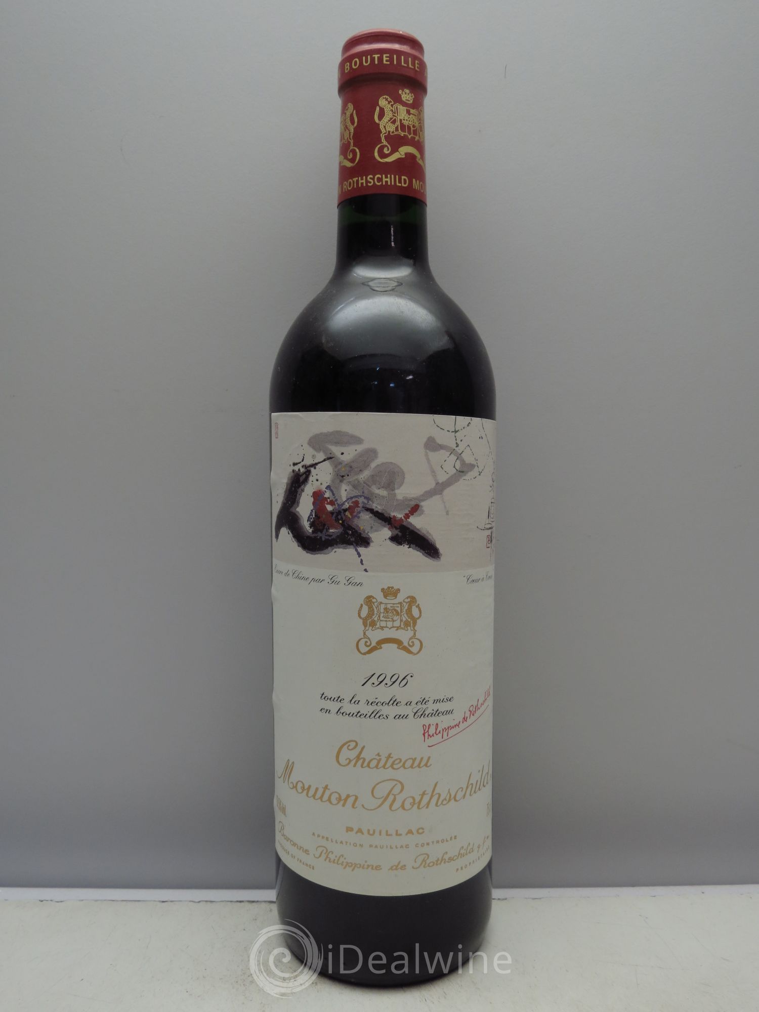 Château Mouton Rothschild 1er Grand Cru Classé 1996 - Lot de 1 bouteille - 0