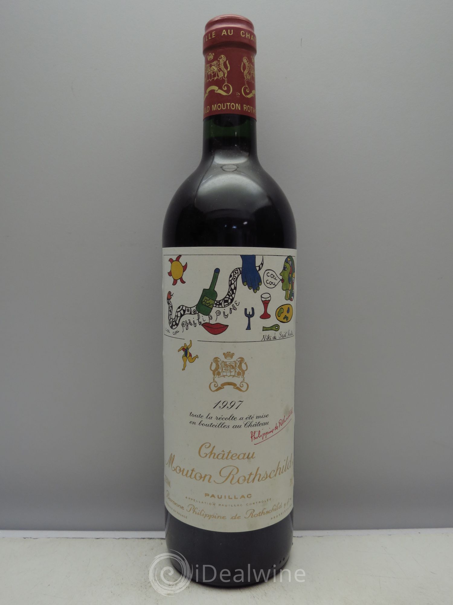 Château Mouton Rothschild 1er Grand Cru Classé 1997 - Lot de 1 bouteille - 0