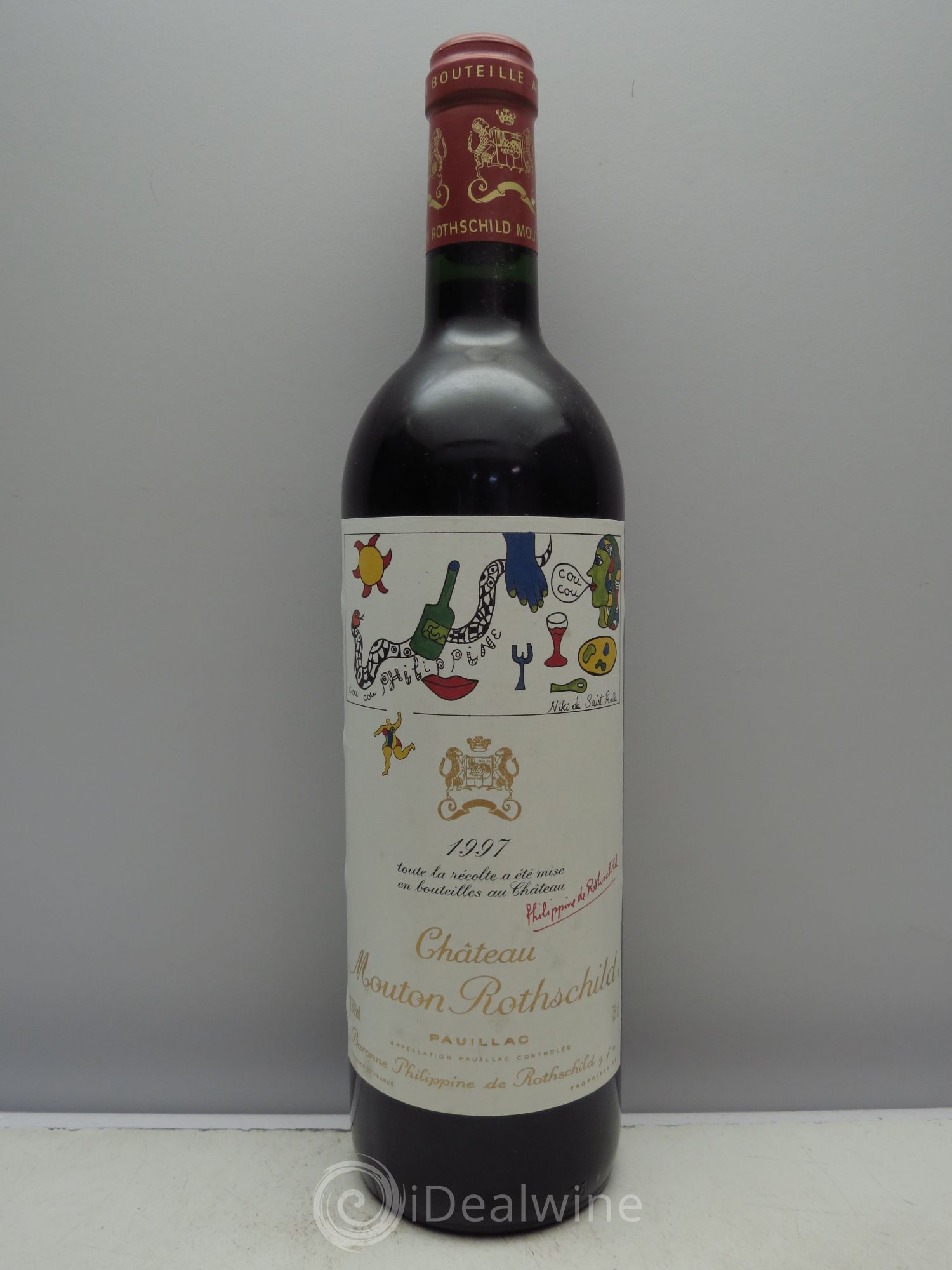 Château Mouton Rothschild 1er Grand Cru Classé 1997 - Lot de 1 bouteille - 0