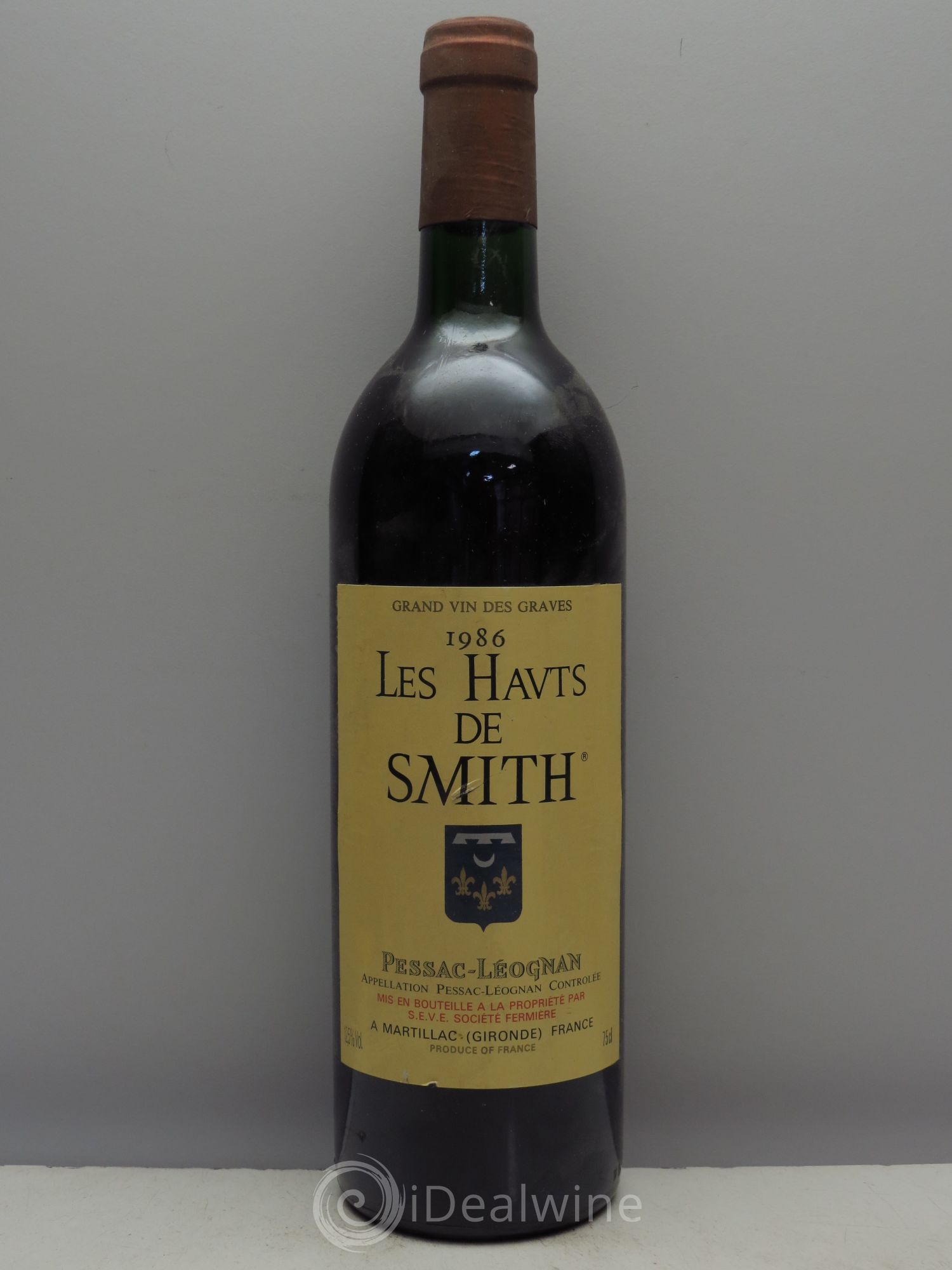 Graves les Hauts de Smith 1986 - Posten von 1 Flasche - 0