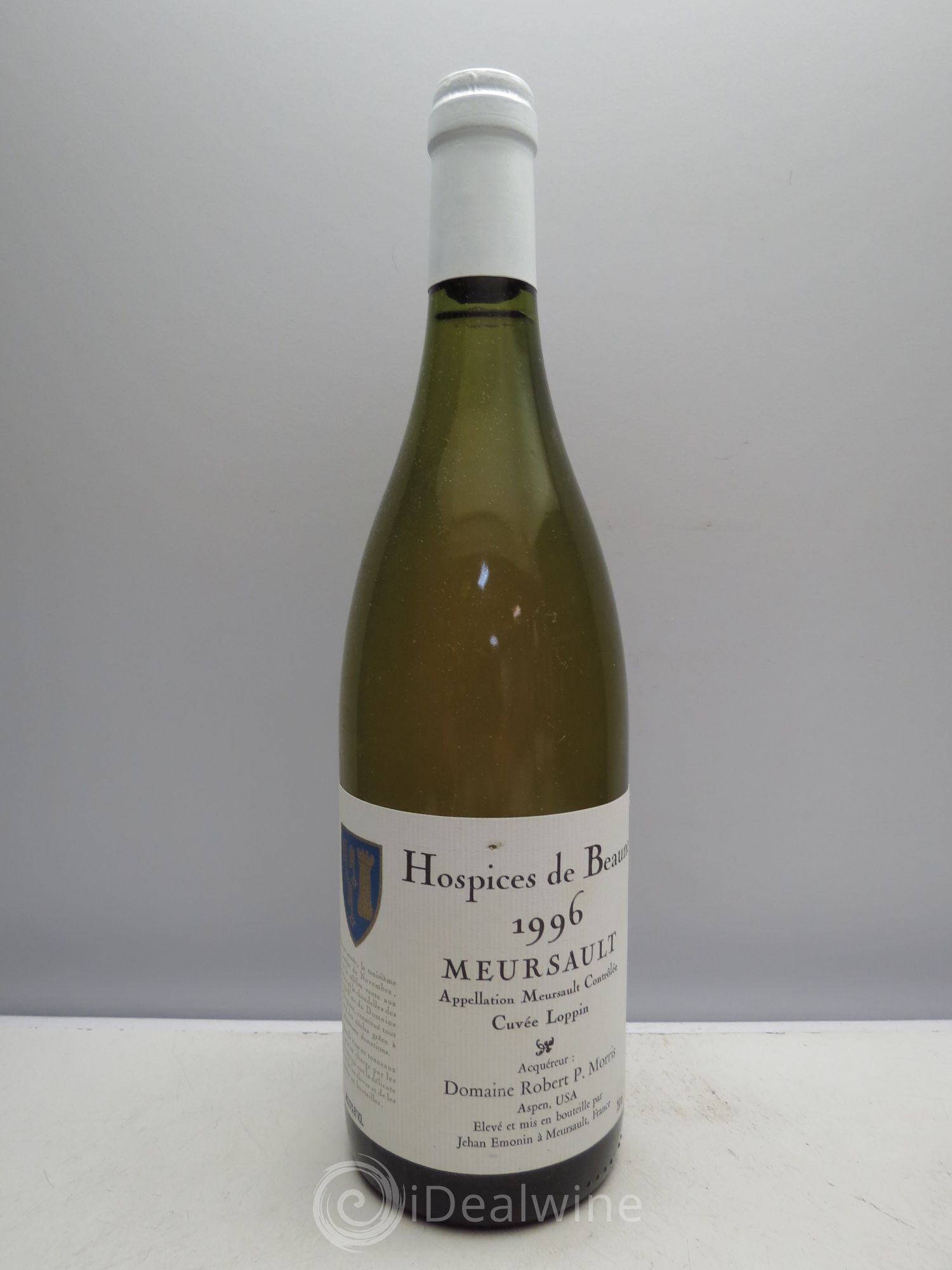 Meursault Cuvée Loppin - Robert P.Morris Hospices de Beaune 1996 - Posten von 6 Flaschen - 0