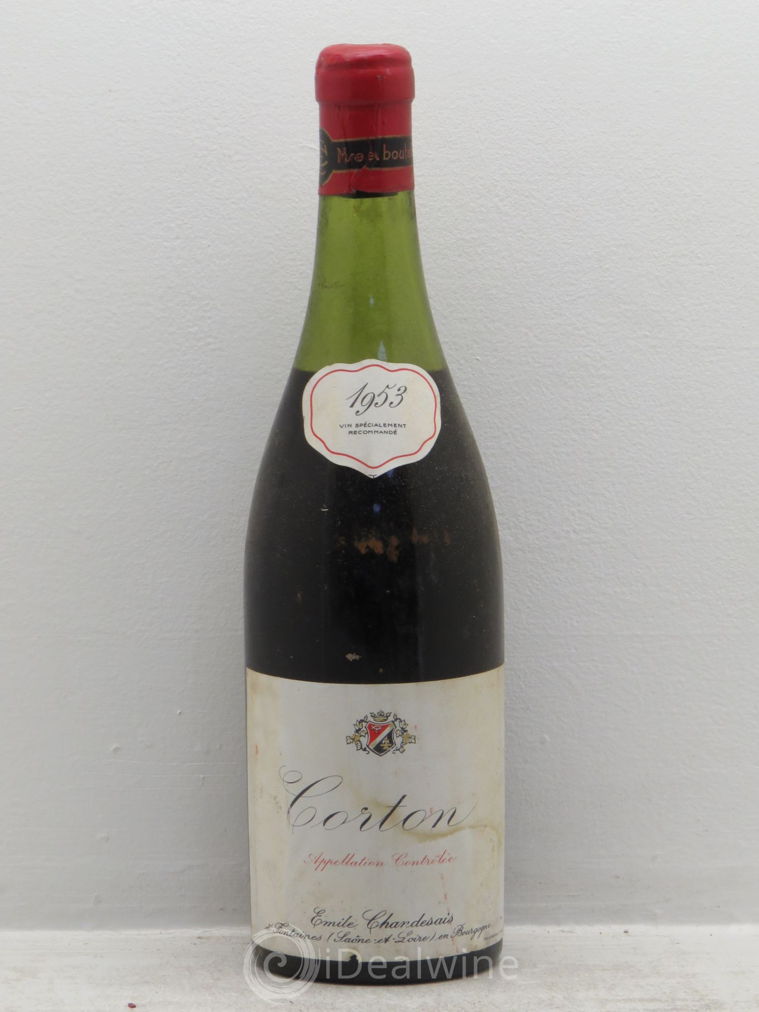 Corton Grand Cru chandesais 1953 - Lot de 1 bouteille - 0