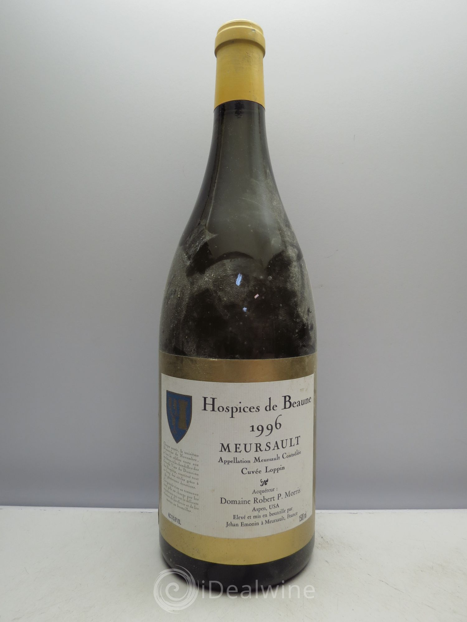Meursault Cuvée Loppin - Robert P.Morris Hospices de Beaune 1996 - Posten von 1 Magnum - 0
