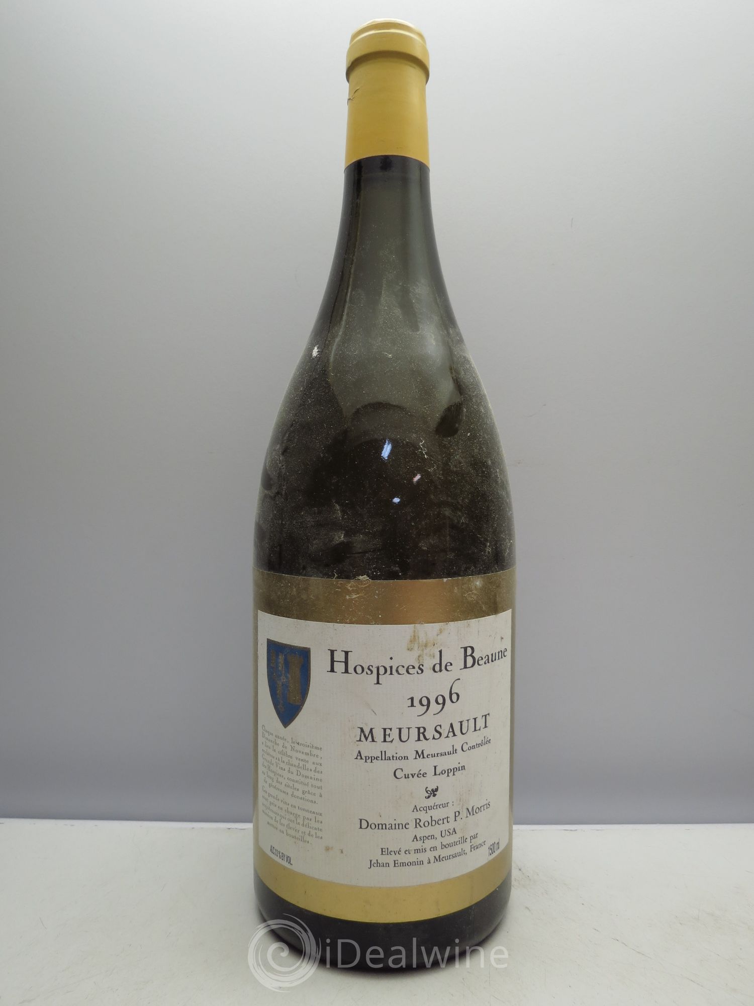 Meursault Cuvée Loppin - Robert P.Morris Hospices de Beaune 1996 - Posten von 1 Magnum - 0