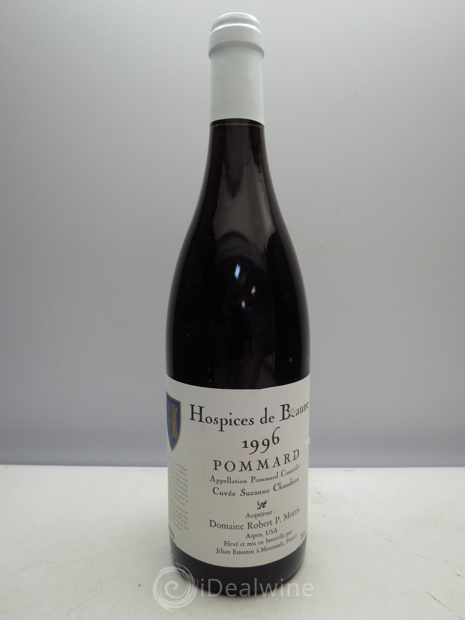 Pommard Cuvée Suzanne Chaudron - Robert P.Morris Hospices de Beaune 1996 - Posten von 6 Flaschen - 0