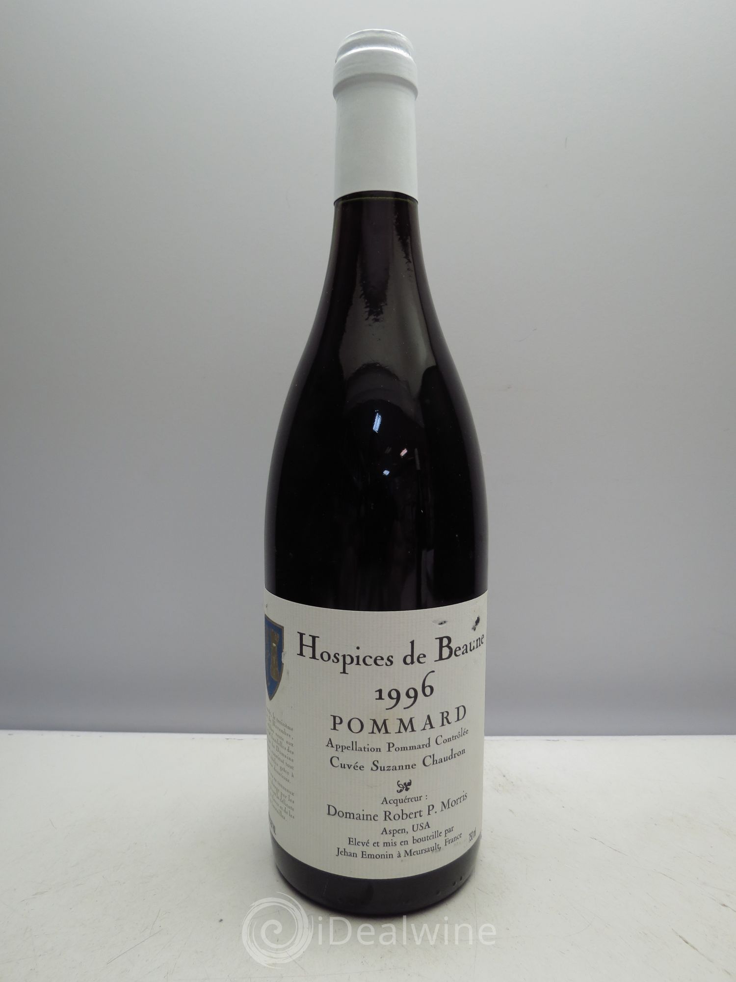 Pommard Cuvée Suzanne Chaudron - Robert P.Morris Hospices de Beaune 1996 - Posten von 6 Flaschen - 0