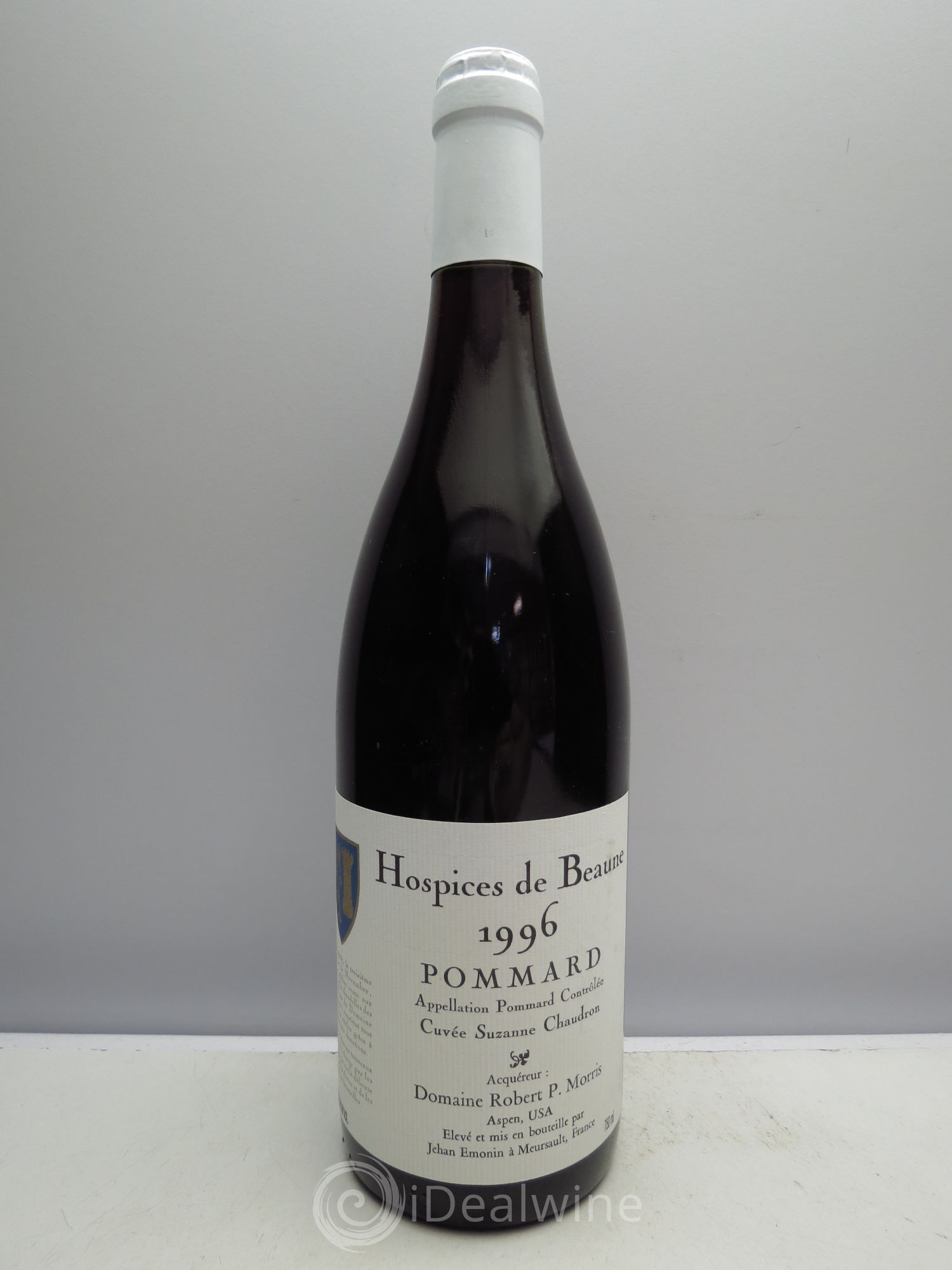 Pommard Cuvée Suzanne Chaudron - Robert P.Morris Hospices de Beaune 1996 - Posten von 1 Flasche - 0