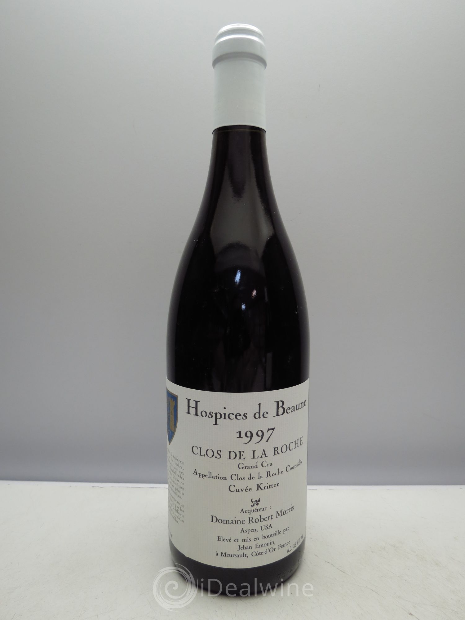 Clos de la Roche Grand Cru Cuvée Georges Kritter - Robert P.Morris Hospices de Beaune 1997 - Posten von 6 Flaschen - 0