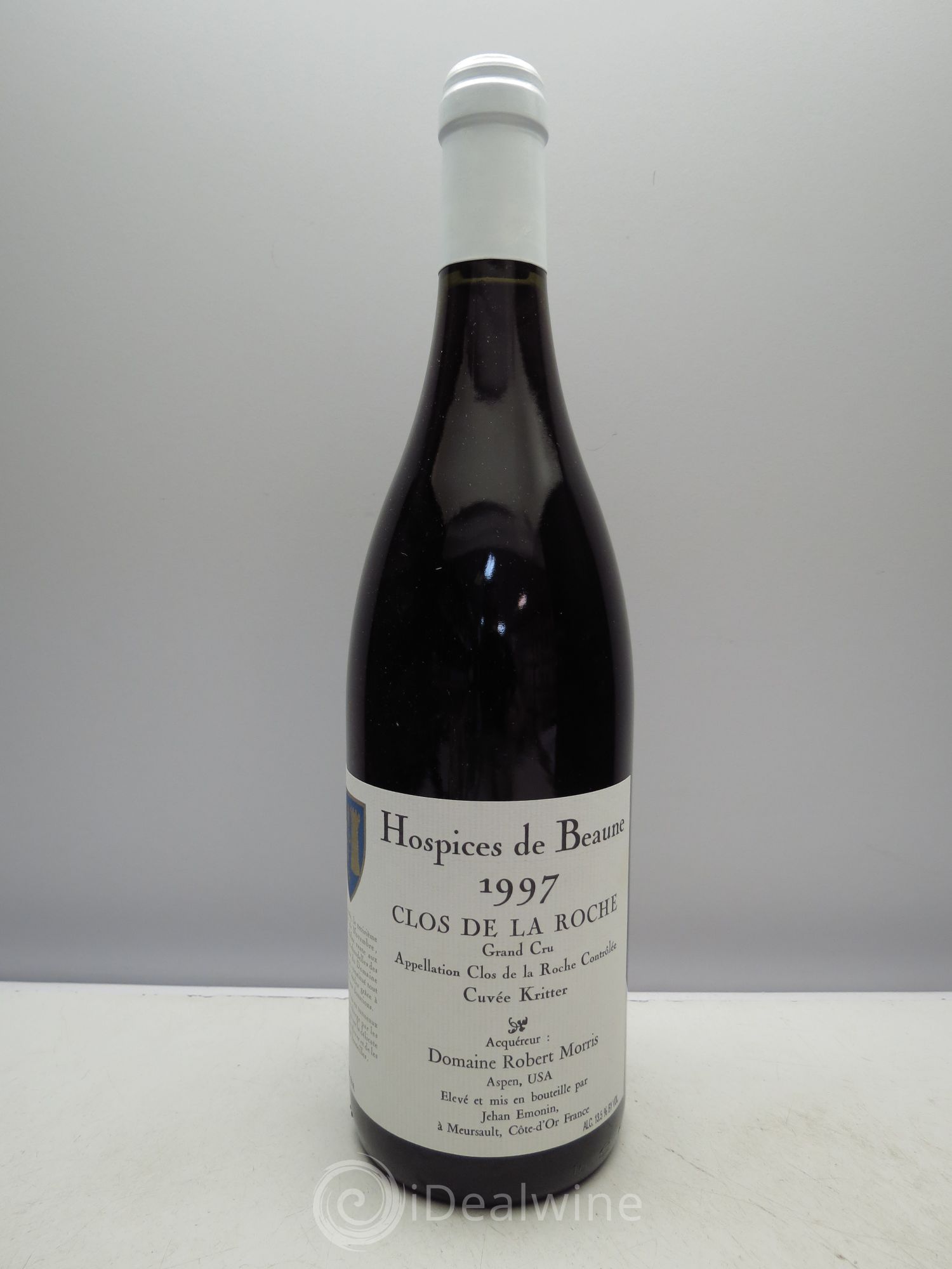 Clos de la Roche Grand Cru Cuvée Georges Kritter - Robert P.Morris Hospices de Beaune 1997 - Posten von 6 Flaschen - 0