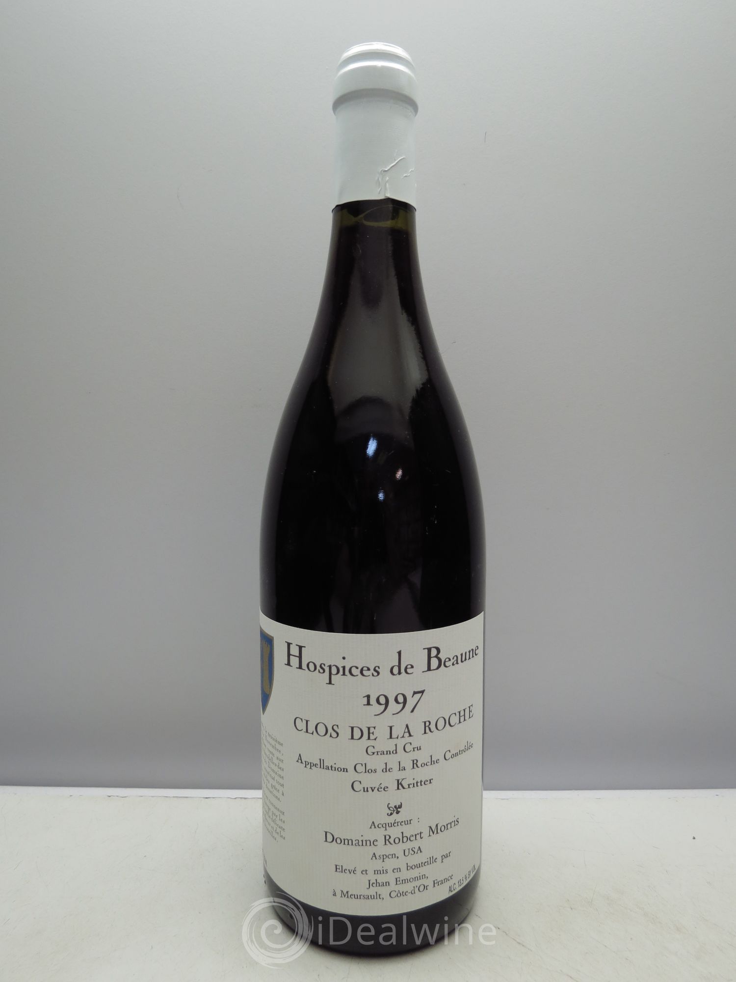 Clos de la Roche Grand Cru Cuvée Georges Kritter - Robert P.Morris Hospices de Beaune 1997 - Posten von 1 Flasche - 0