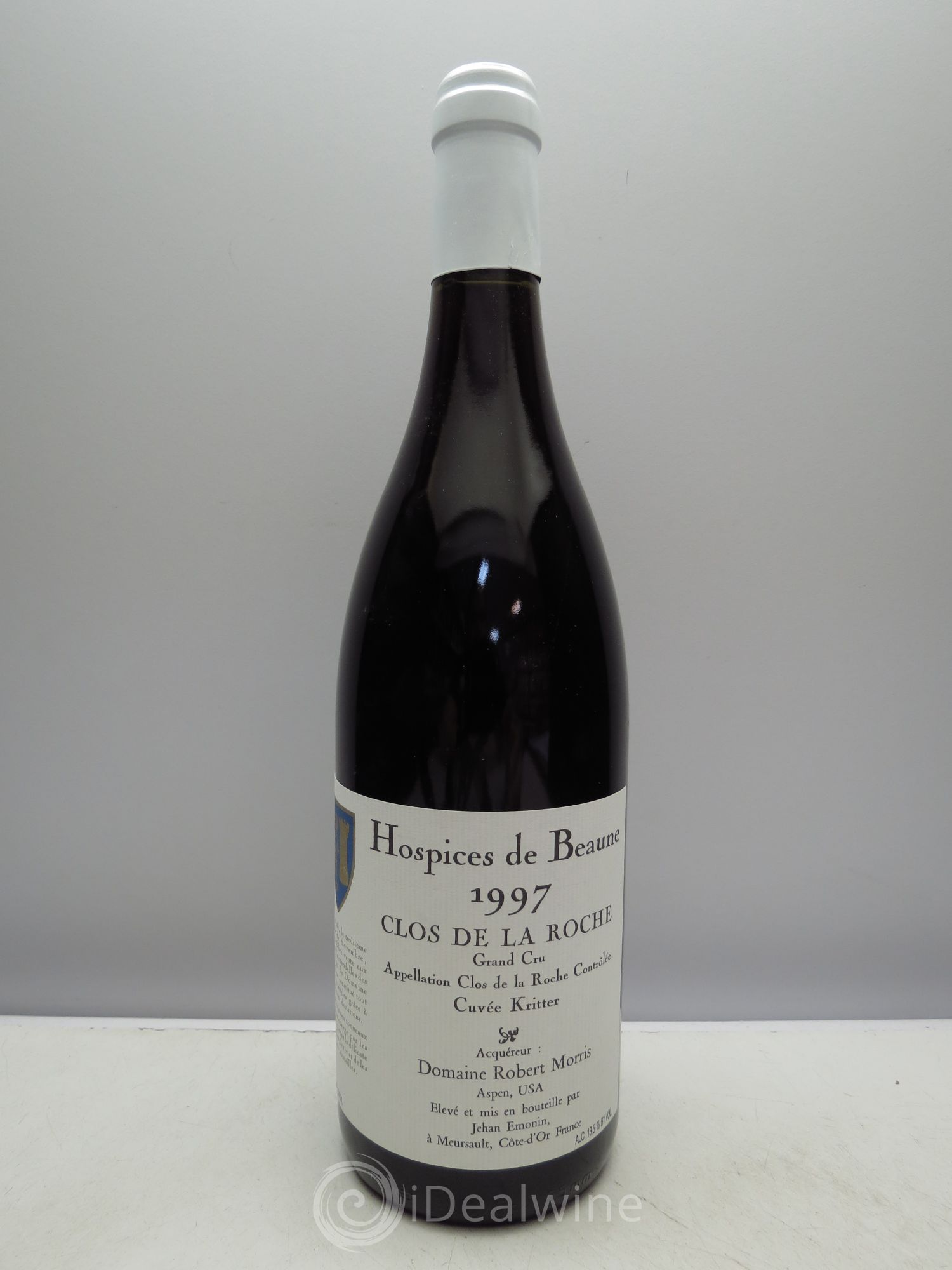 Clos de la Roche Grand Cru Cuvée Georges Kritter - Robert P.Morris Hospices de Beaune 1997 - Posten von 1 Flasche - 0