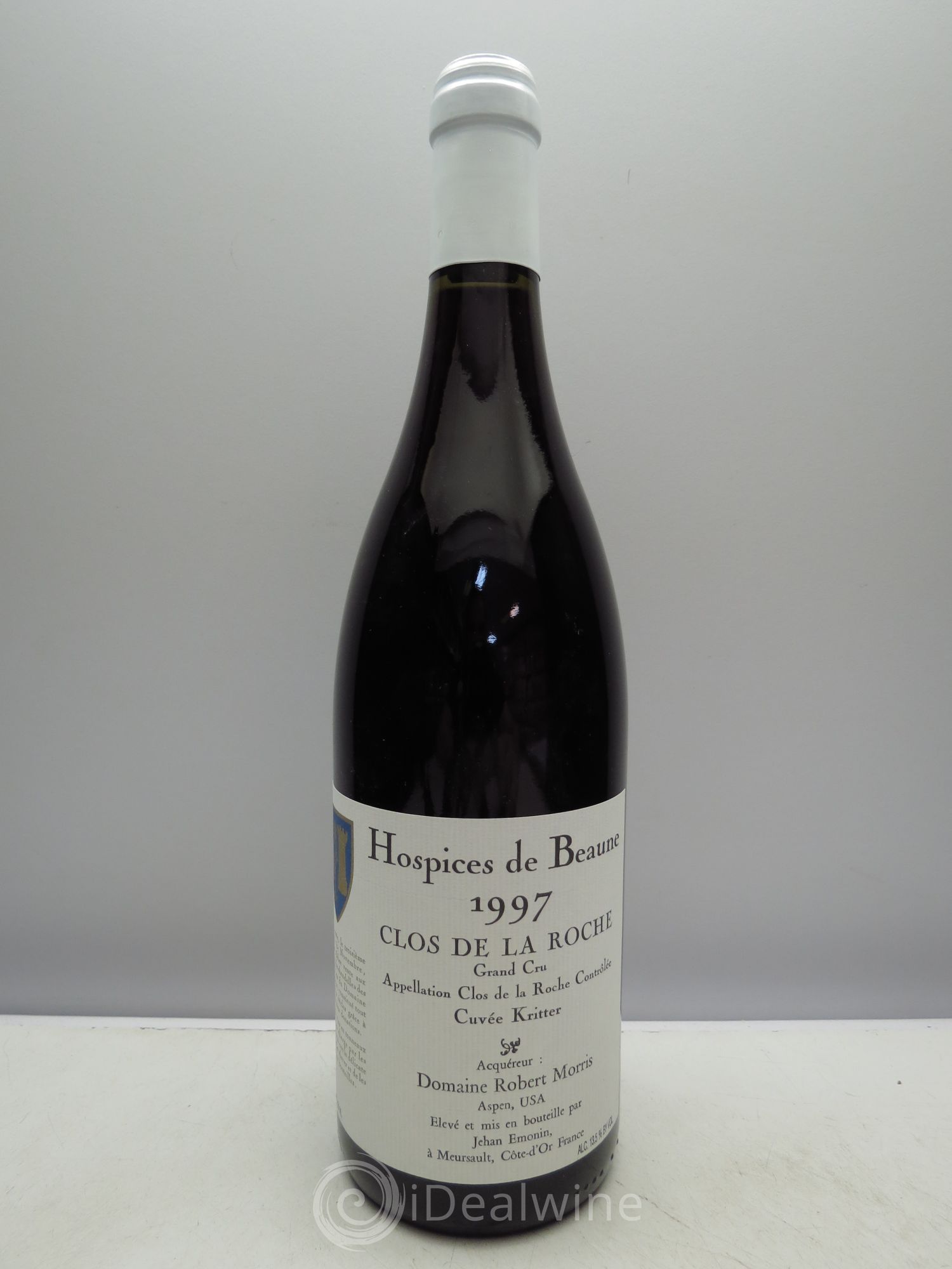 Clos de la Roche Grand Cru Cuvée Georges Kritter - Robert P.Morris Hospices de Beaune 1997 - Posten von 1 Flasche - 0