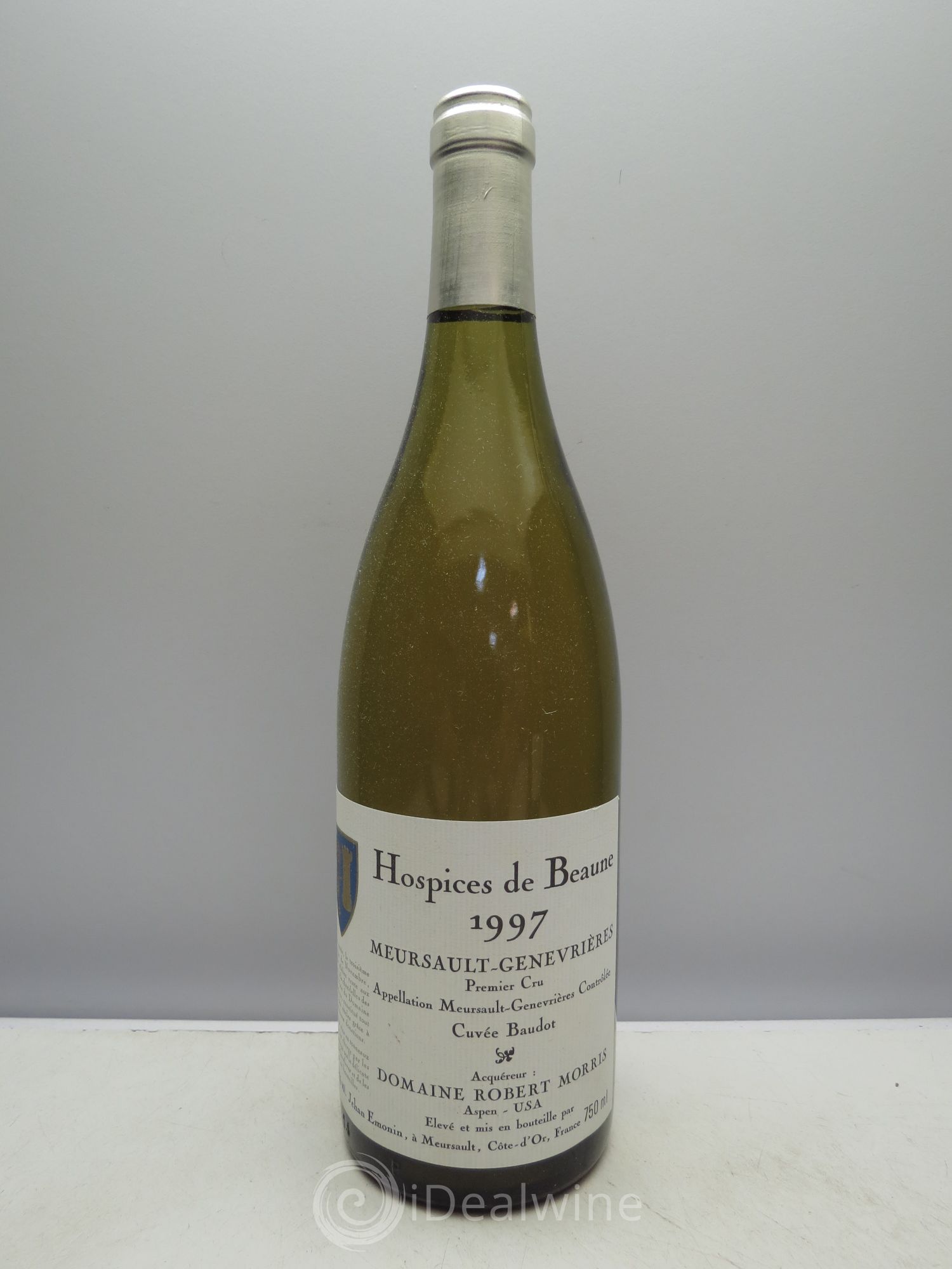 Meursault 1er Cru Cuvée Baudot - Robert P.Morris Hospices de Beaune 1997 - Posten von 6 Flaschen - 0