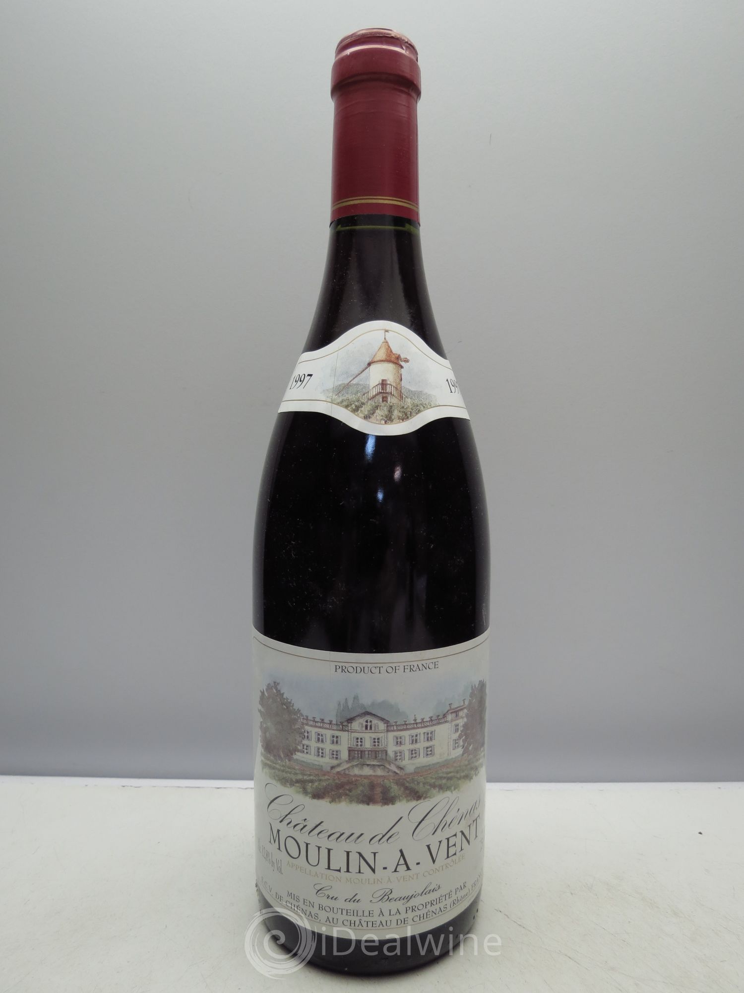 Moulin-à-Vent Château de Chenas 1997 - Posten von 6 Flaschen - 0