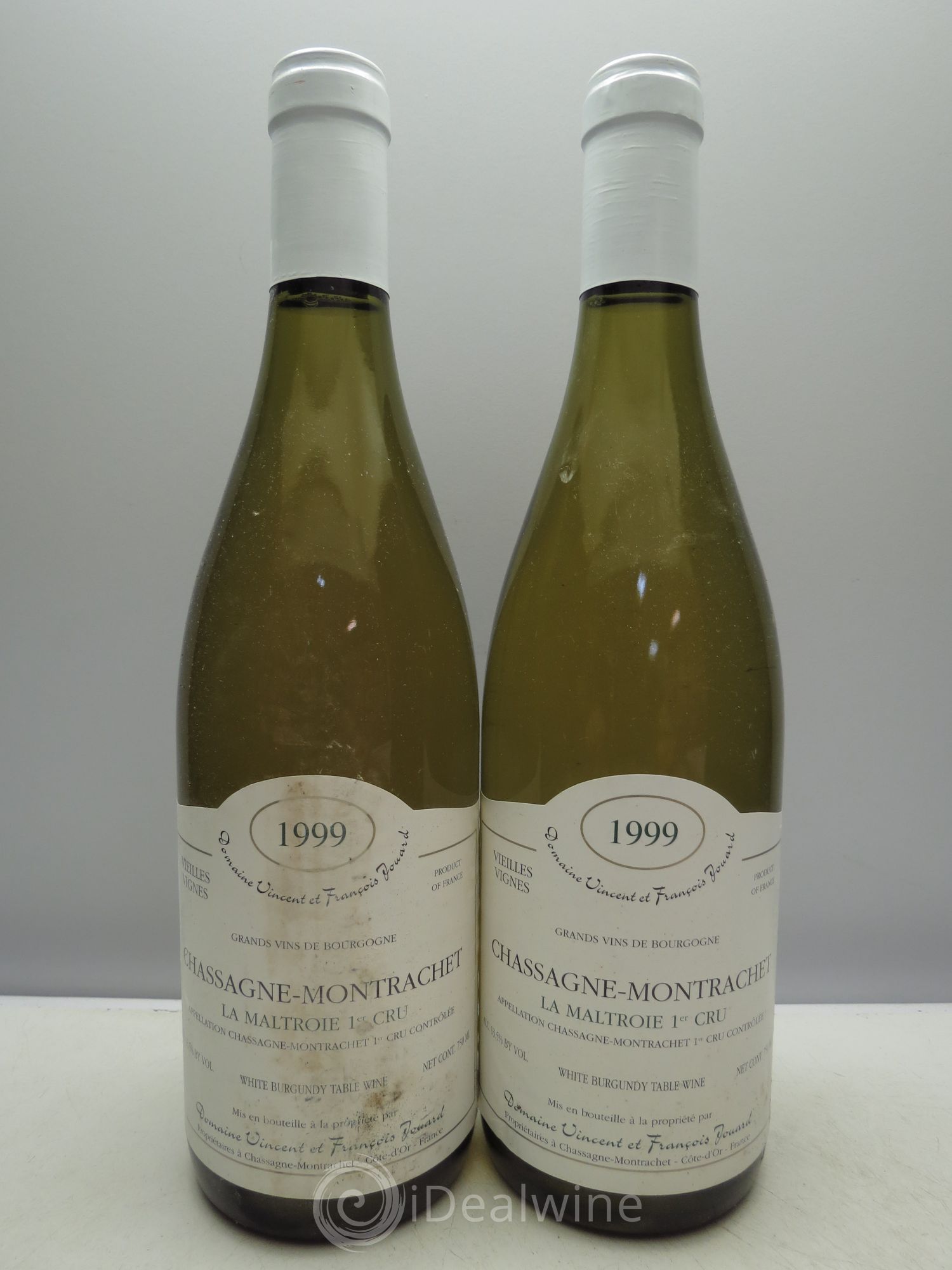Chassagne-Montrachet 1er Cru Vieilles Vignes - Jouard 1999 - Posten von 2 Flaschen - 0