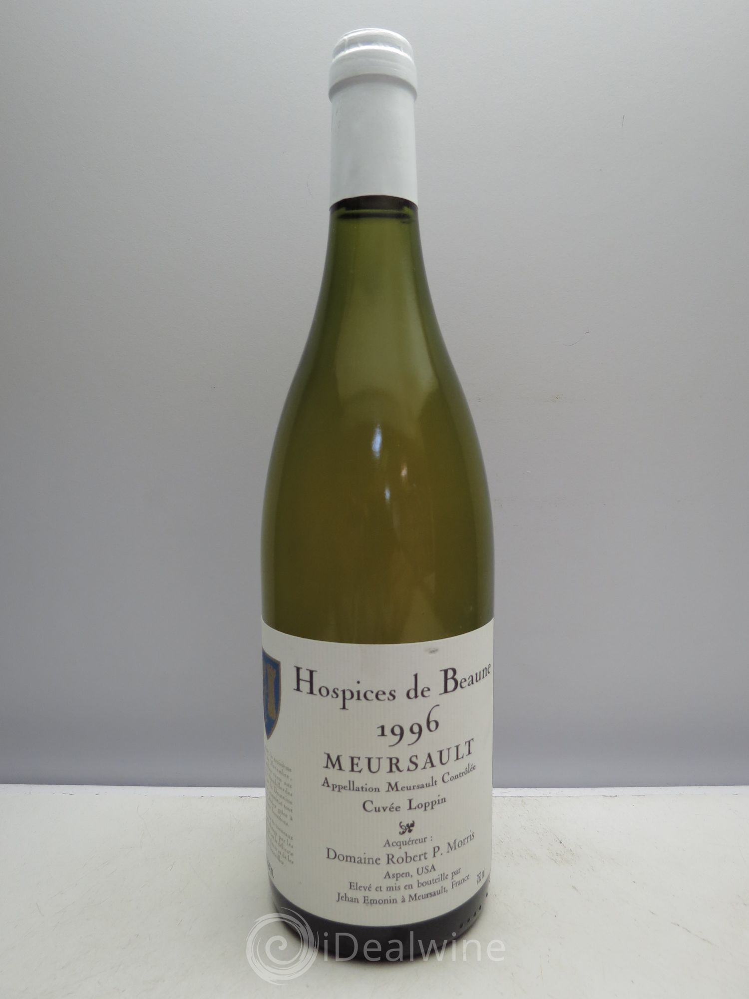 Meursault Cuvée Loppin - Robert P.Morris Hospices de Beaune 1996 - Posten von 1 Flasche - 0