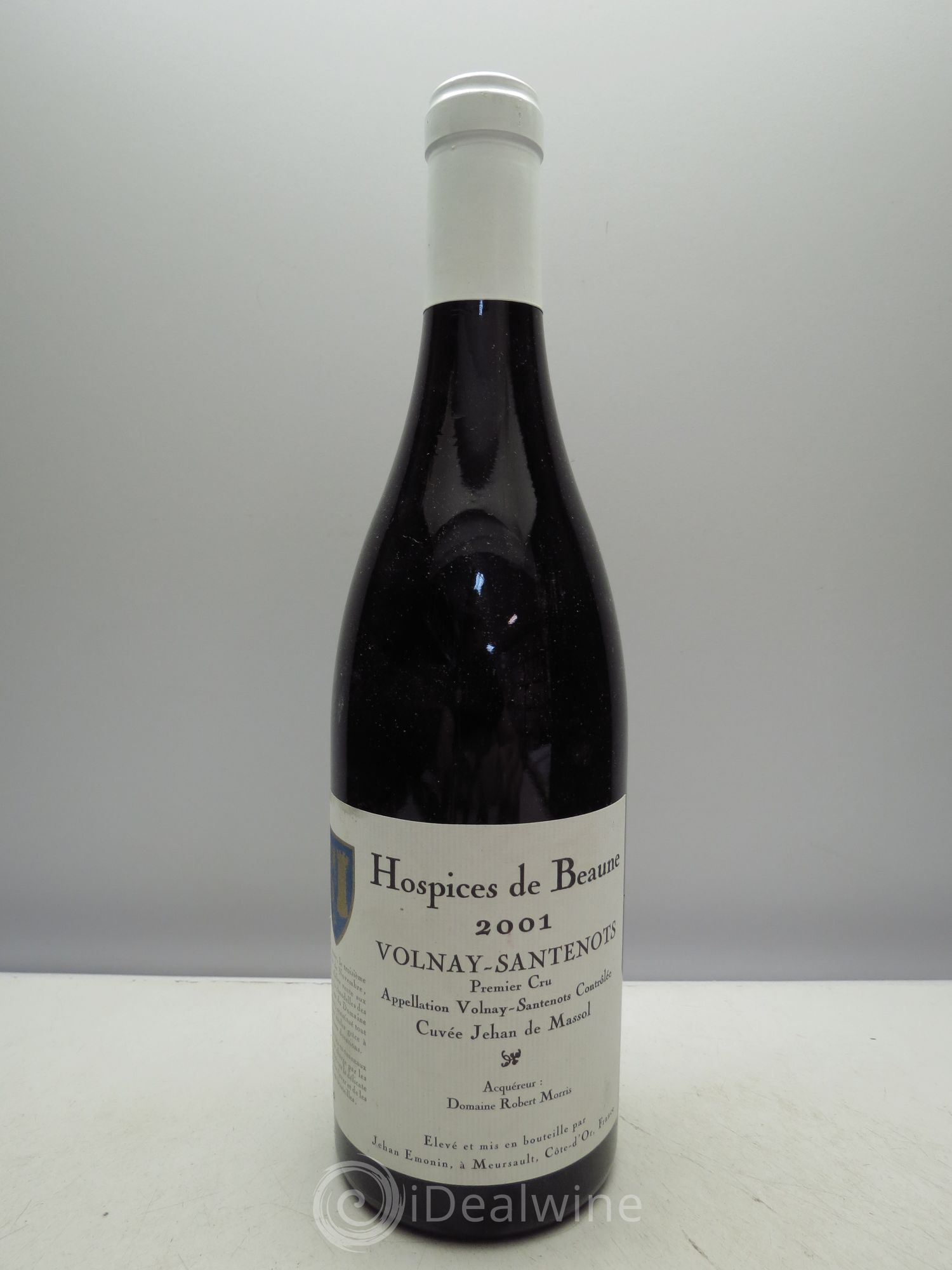 Volnay 1er Cru Cuvée Jehan de Massol Robert P.Morris Hospices de Beaune 2001 - Posten von 1 Flasche - 0