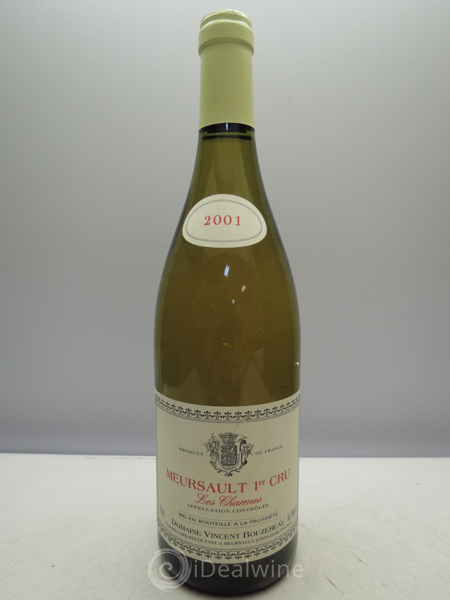 Meursault 1er Cru V.Bouzereau 2001 - Posten von 1 Flasche - 0
