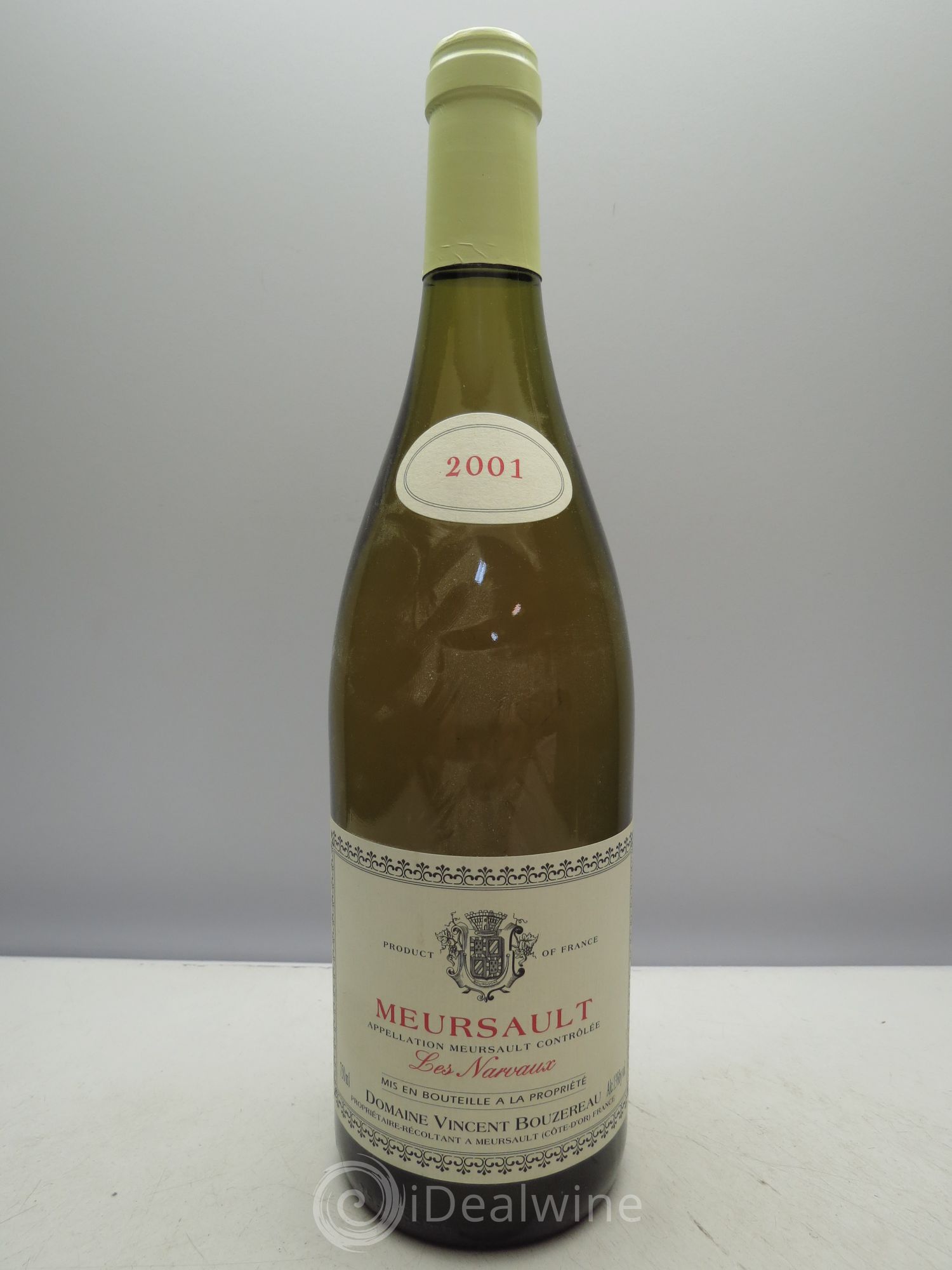 Meursault Les Narvaux - V.Bouzereau 2001 - Posten von 1 Flasche - 0