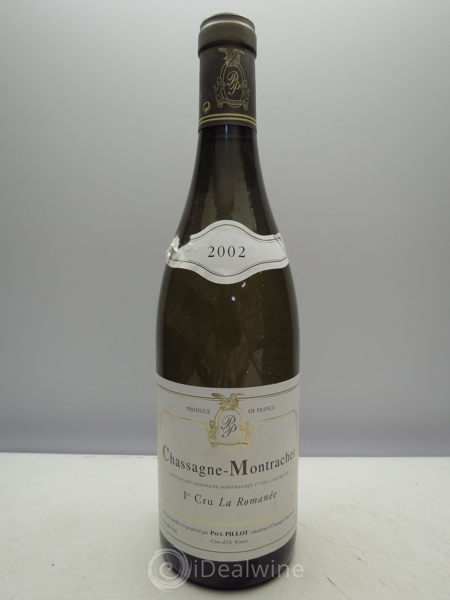 Chassagne-Montrachet 1er Cru 2002 - Lot de 1 bouteille - 0