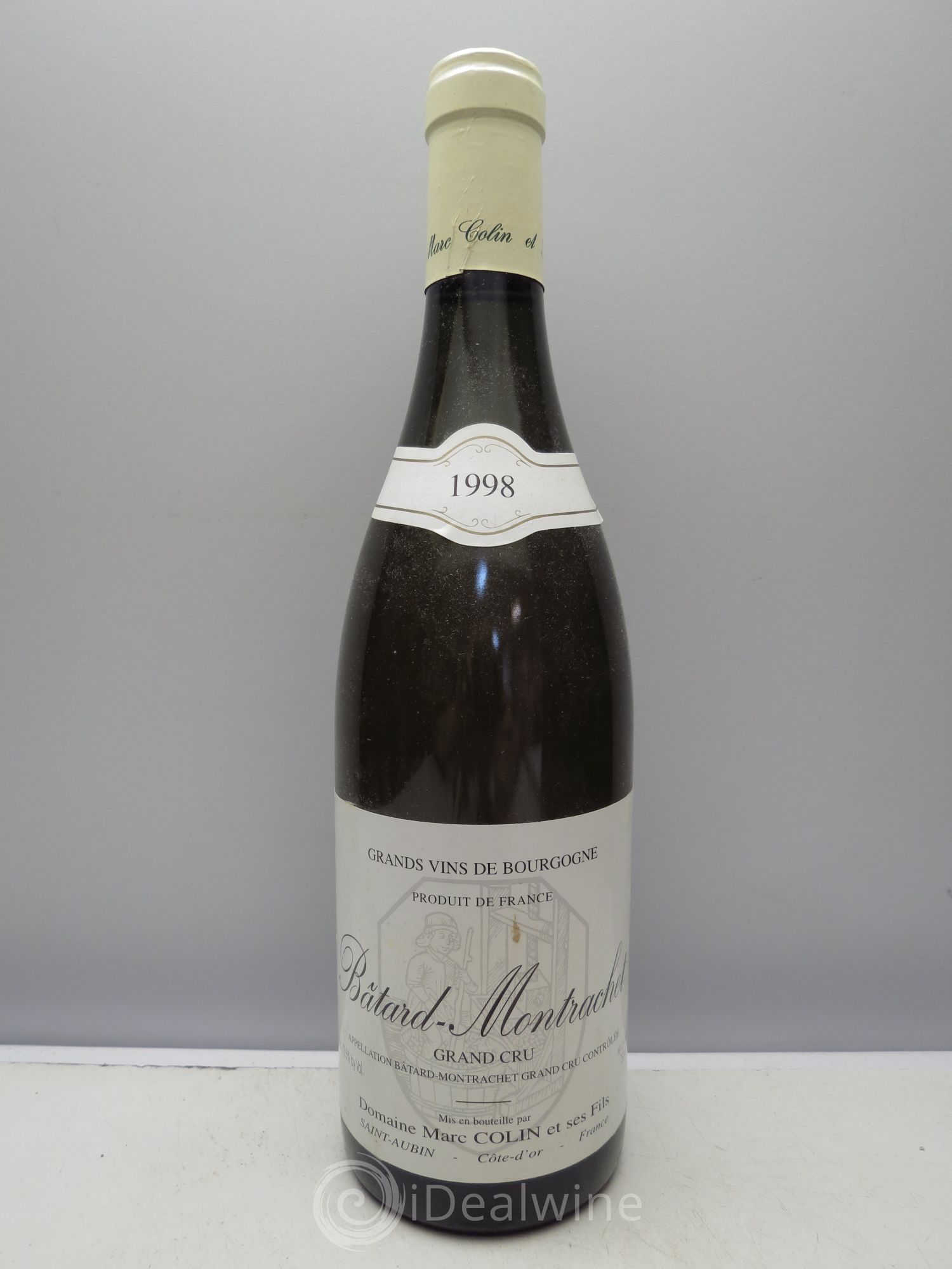 Bâtard-Montrachet Grand Cru Marc Colin 1998 - Lot de 1 bouteille - 0