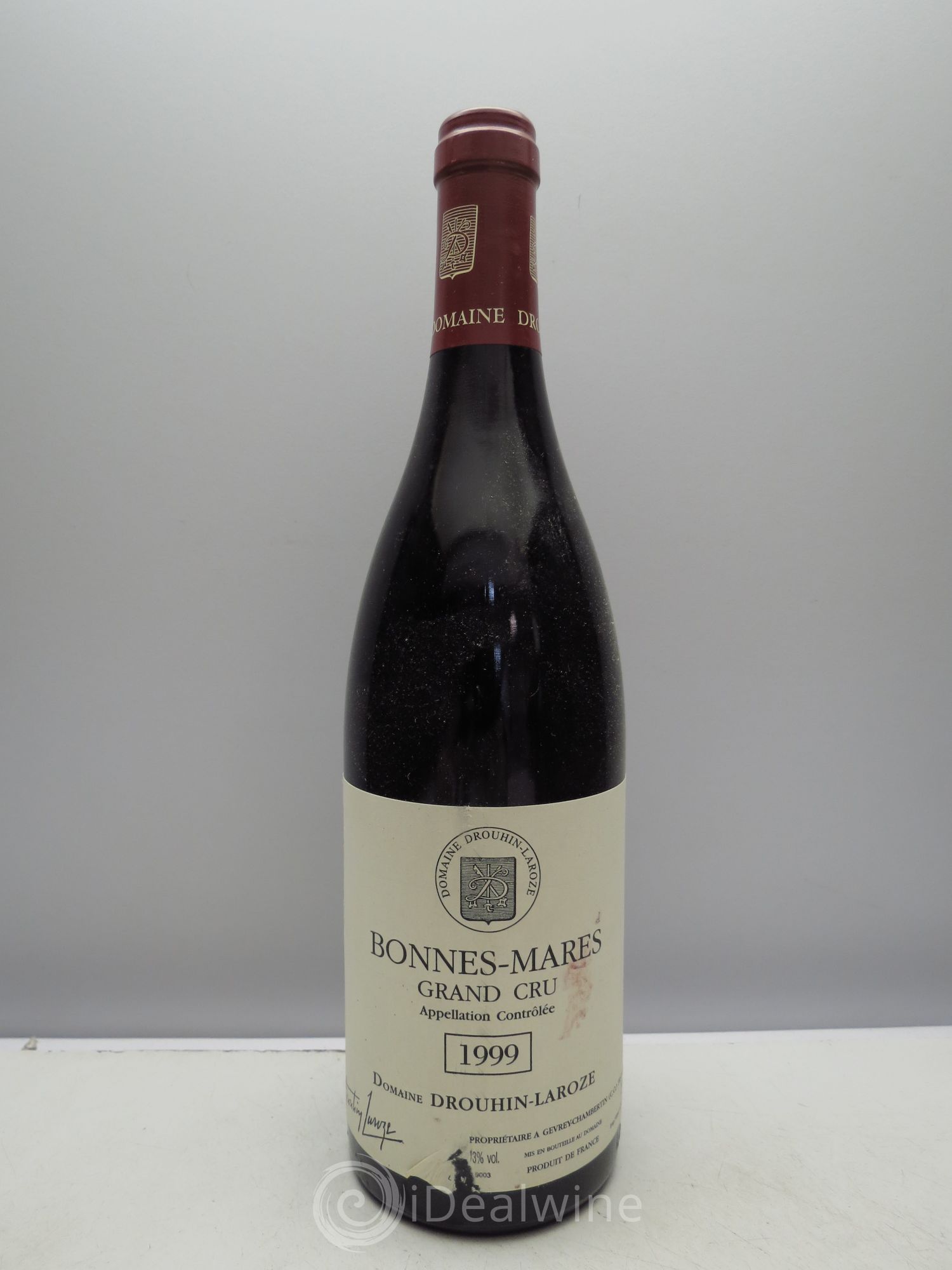 Bonnes-Mares Grand Cru Drouhin-Laroze 1999 - Lot de 1 bouteille - 0