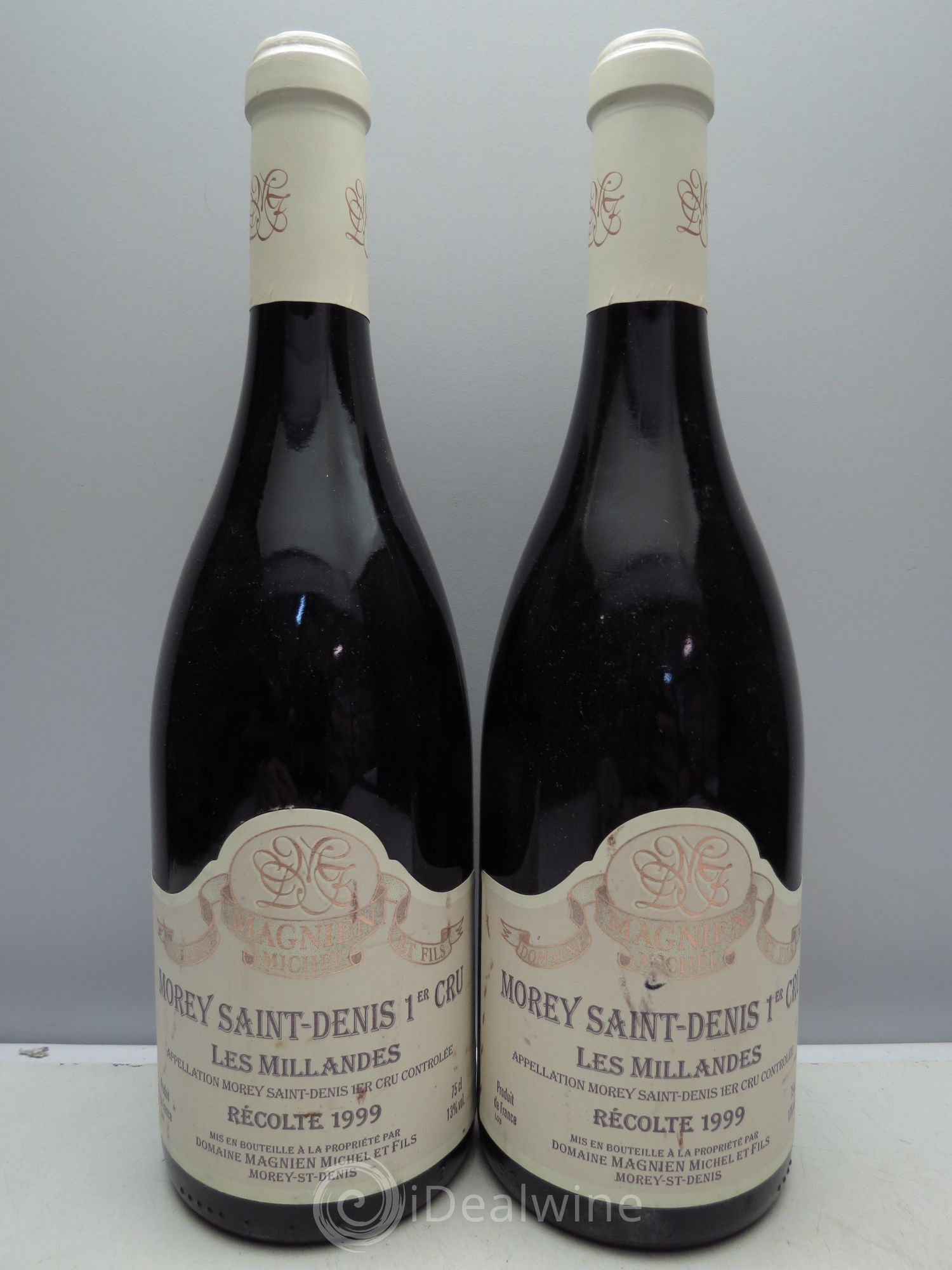 Morey-Saint-Denis 1er Cru 1999 - Lot de 2 bouteilles - 0