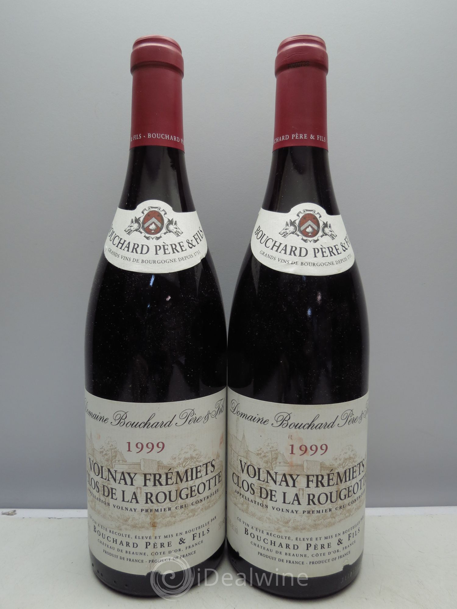 Volnay 1er Cru Clos de la Rougeotte - Bouchard Père & Fils 1999 - Lot de 2 bouteilles - 0