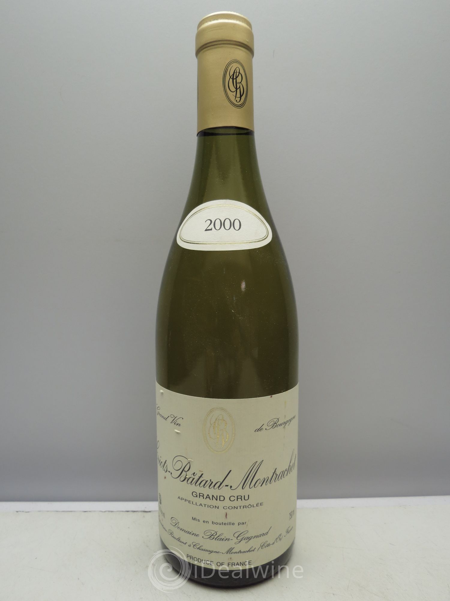 Criots-Bâtard-Montrachet Grand Cru Blain-Gagnard (Domaine) 2000 - Lot de 1 bouteille - 0