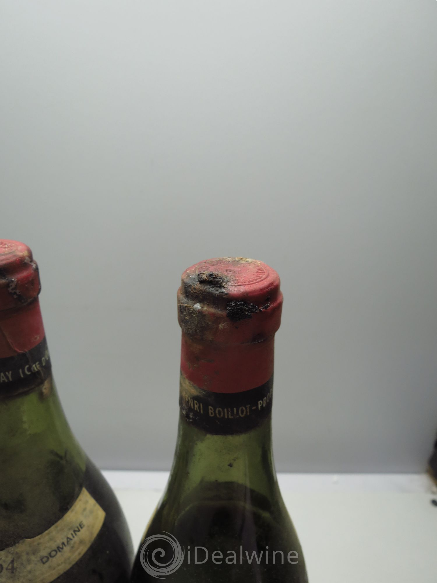 Volnay 1er Cru H.Boillot (trace d'ancienne couloure) 1964 - Posten von 2 Flaschen - 1