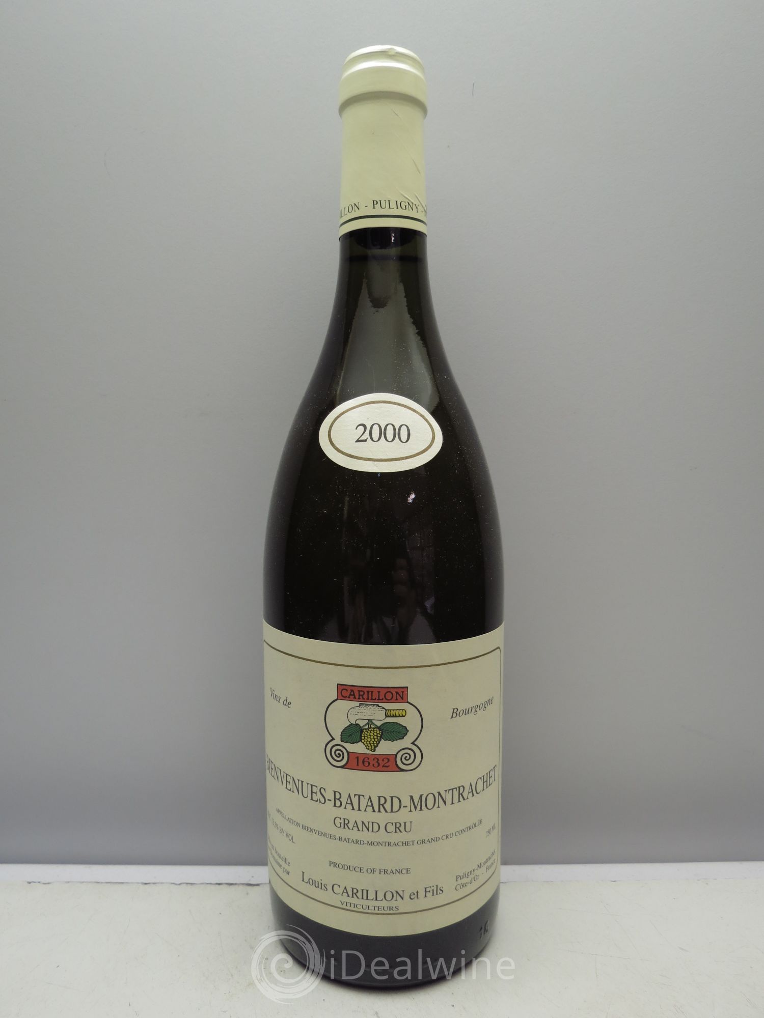 Bienvenues-Bâtard-Montrachet Grand Cru Louis Carillon & Fils 2000 - Lot de 1 bouteille - 0