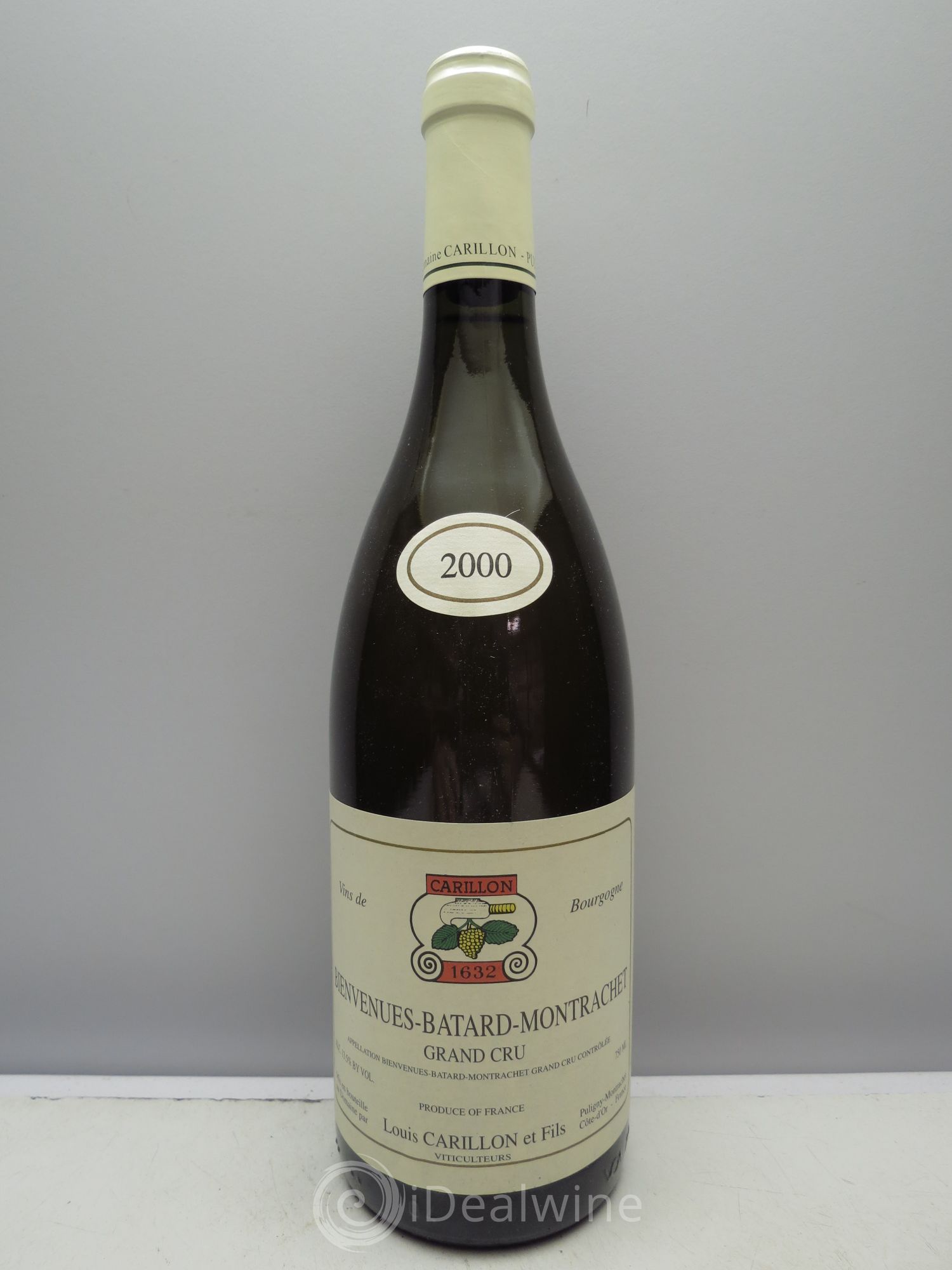 Bienvenues-Bâtard-Montrachet Grand Cru Louis Carillon & Fils 2000 - Lot de 1 bouteille - 0
