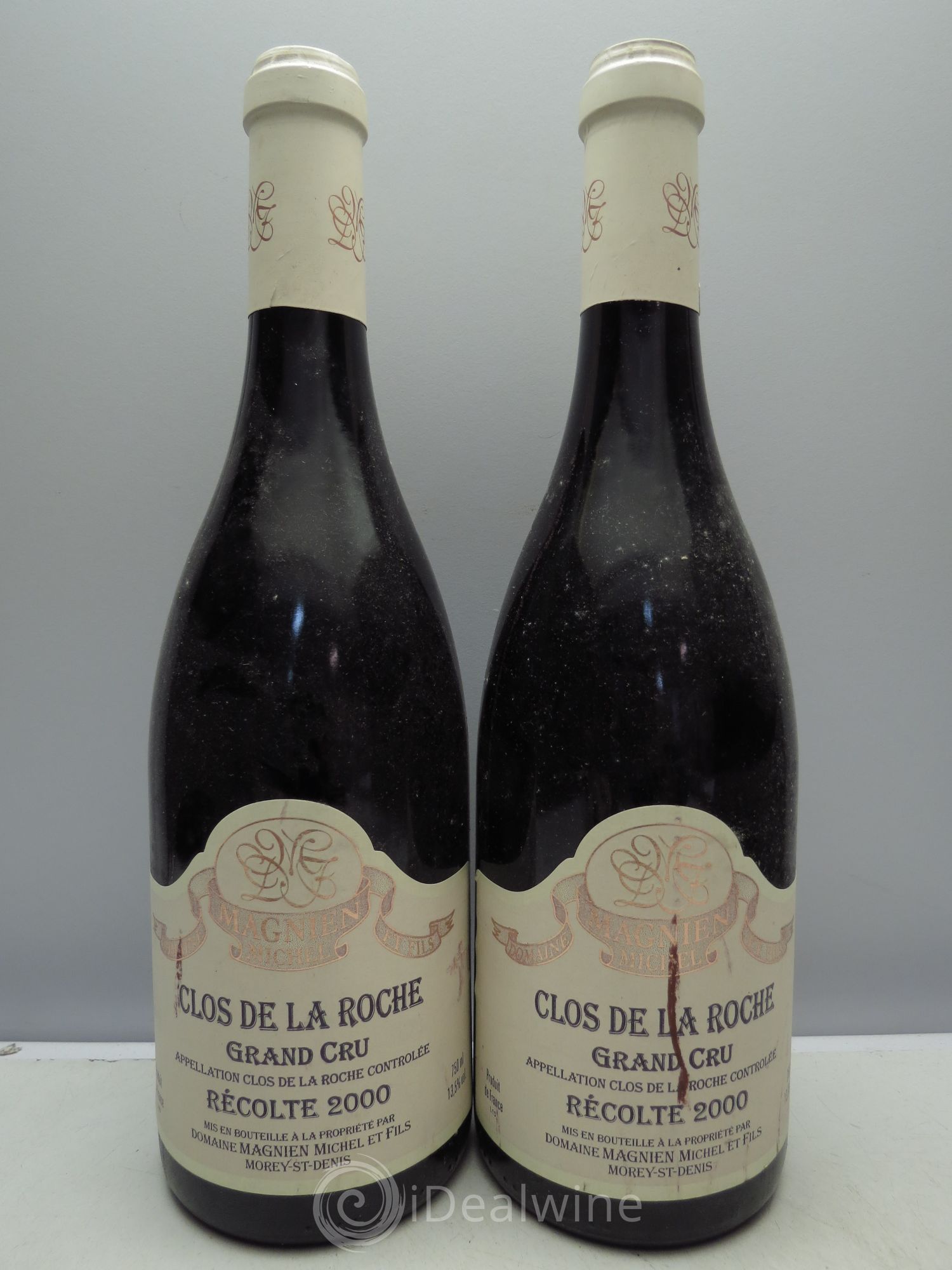 Clos de la Roche Grand Cru Michel Magnien 2000 - Lot de 2 bouteilles - 0