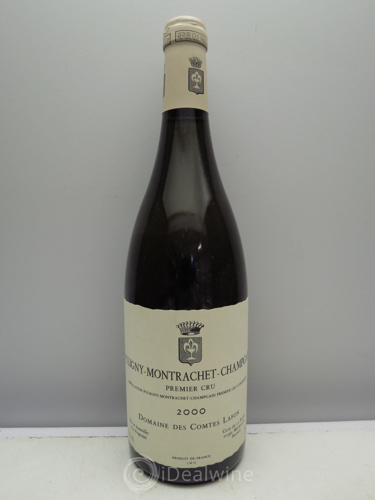 Puligny-Montrachet 1er Cru Champgain Comtes Lafon (Domaine des) 2000 - Lot de 1 bouteille - 0