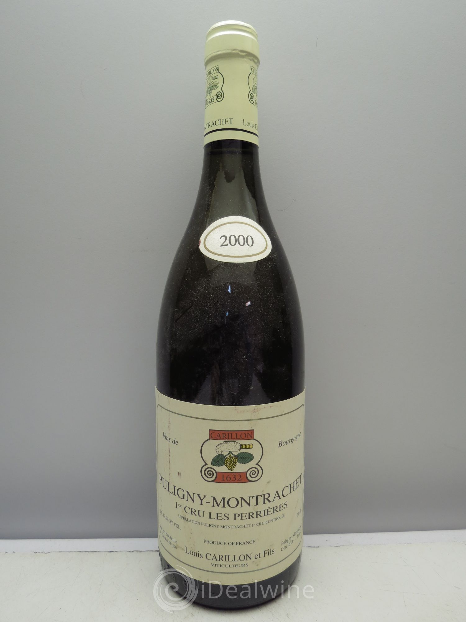 Puligny-Montrachet 1er Cru Les Perrières Louis Carillon & Fils 2000 - Lot de 1 bouteille - 0